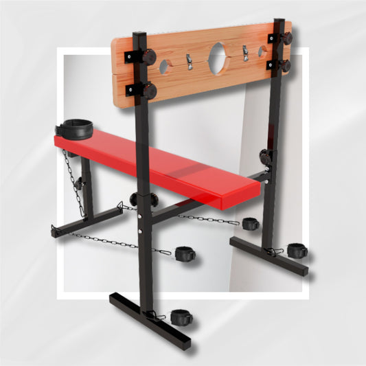 SteelBound Obedience Restraints Bench