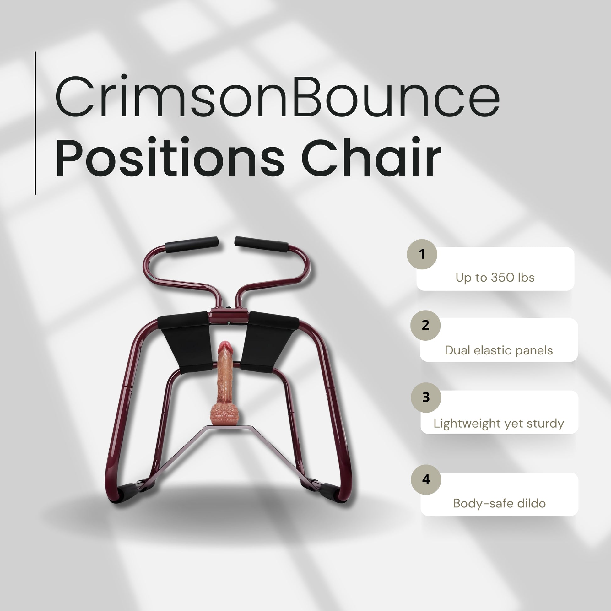 CrimsonBounce Sex Position Enhancer Chair