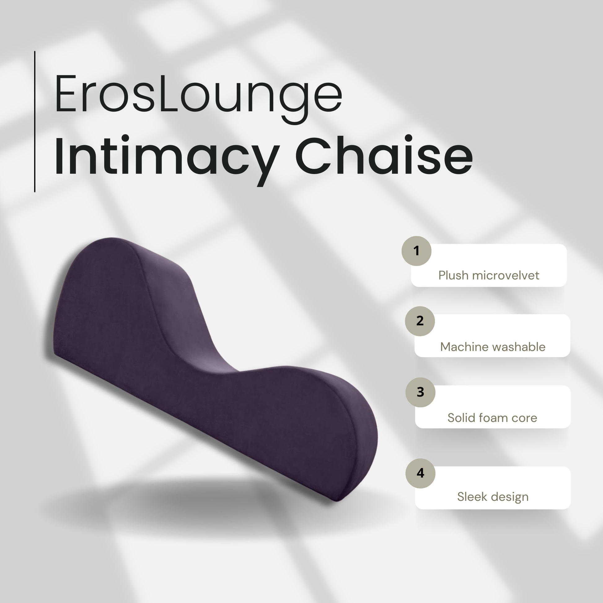 ErosLounge Sleek Luxury Sex Chaise