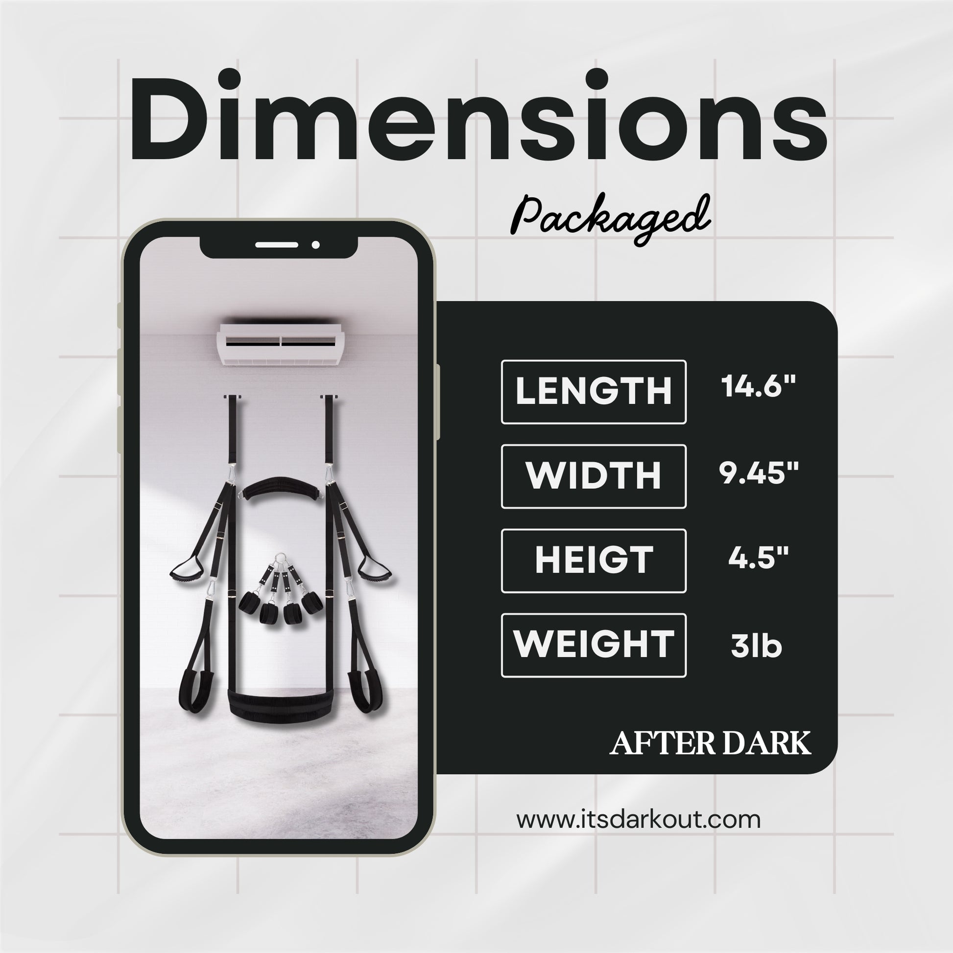 ViceSwing 2-in-1 Door Swing & Bondage Restraints Kit