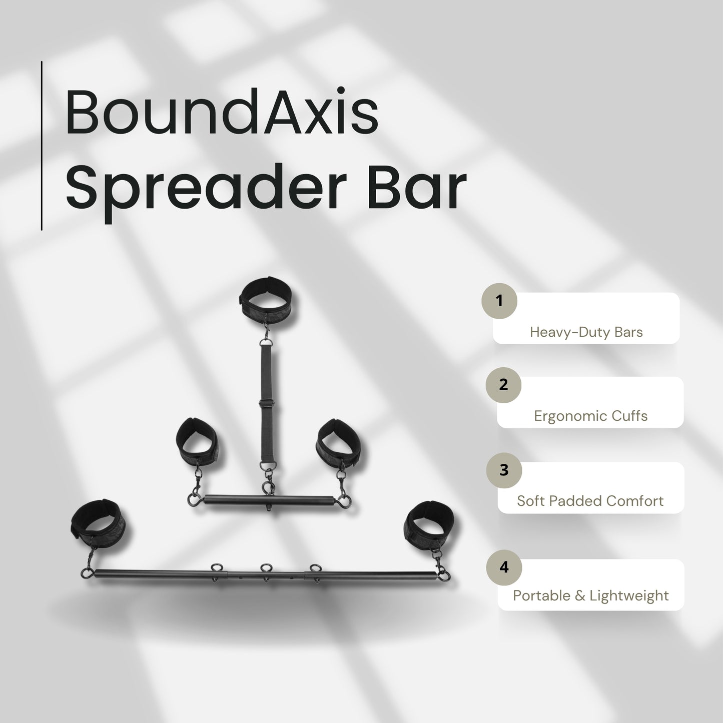 BoundAxis Spreader Bar & Restraint Kit