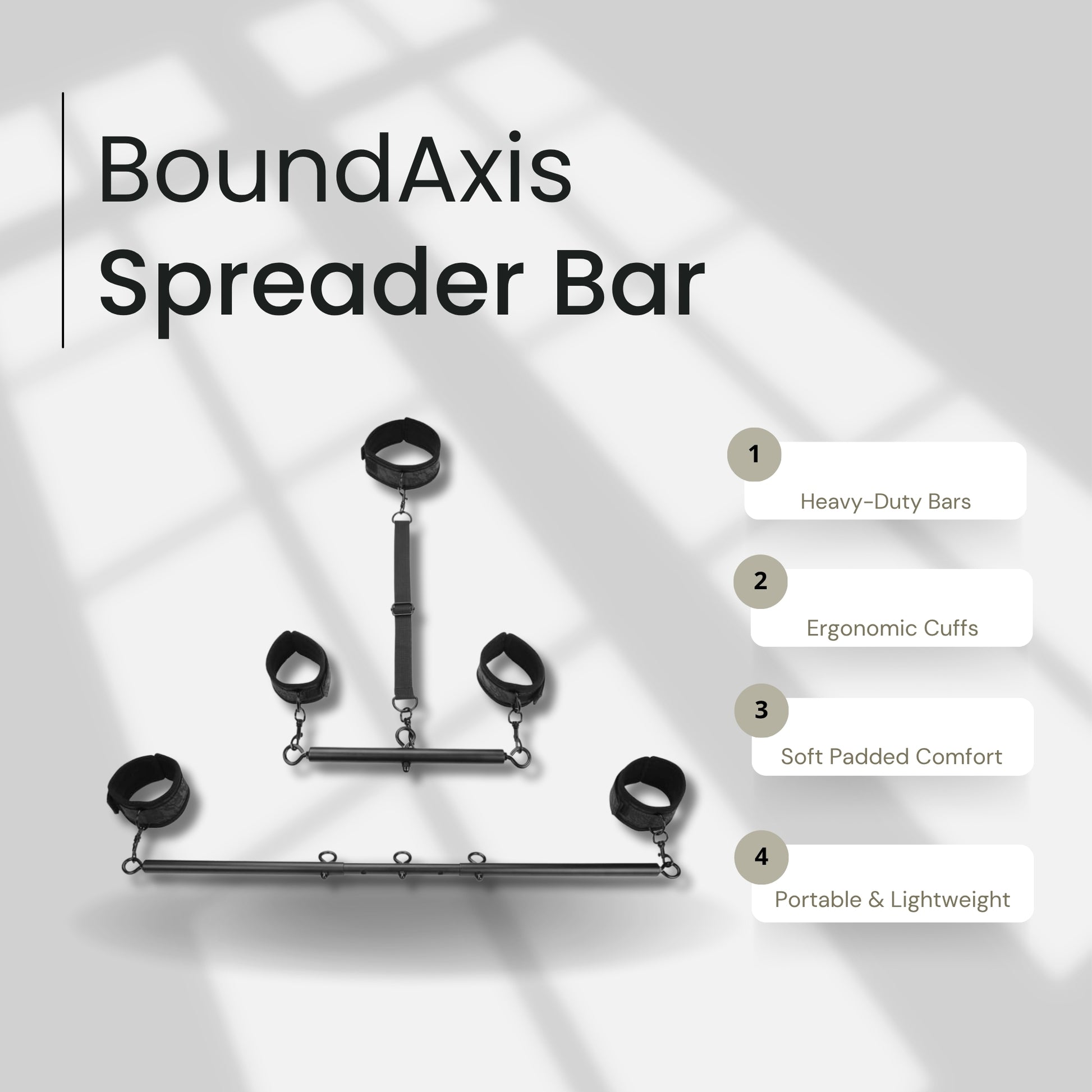 BoundAxis Spreader Bar & Restraint Kit