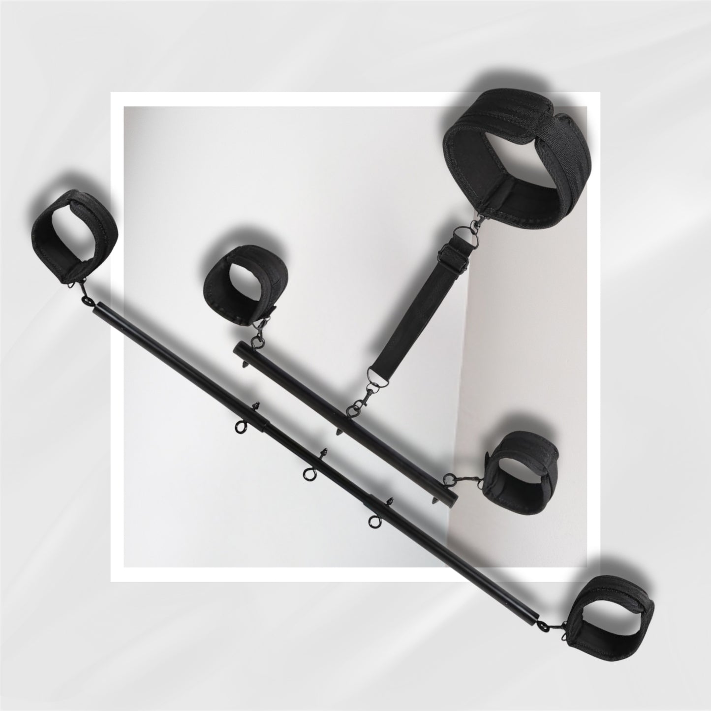 ShadowPulse Spreader Bar Bondage Set