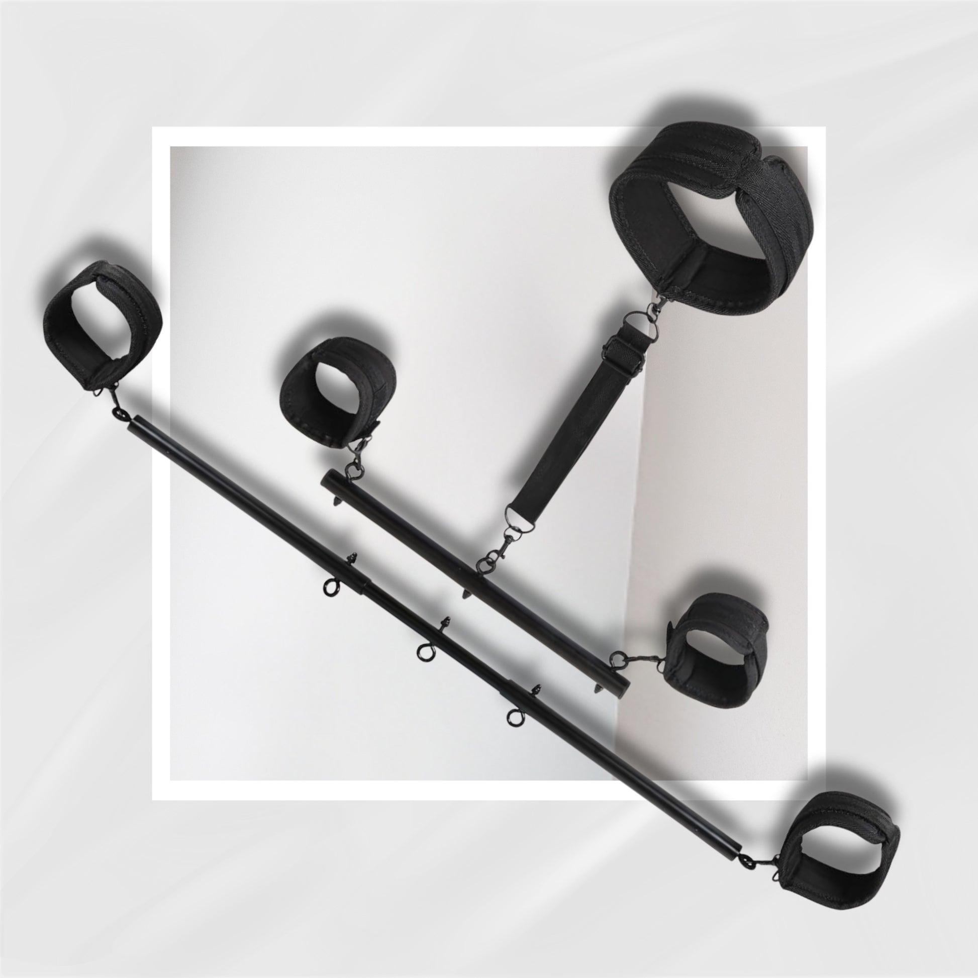 ShadowPulse Spreader Bar Bondage Set