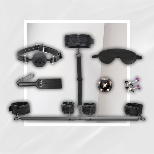 DominionEdge 10-Piece Spreader Bar Bondage Kit
