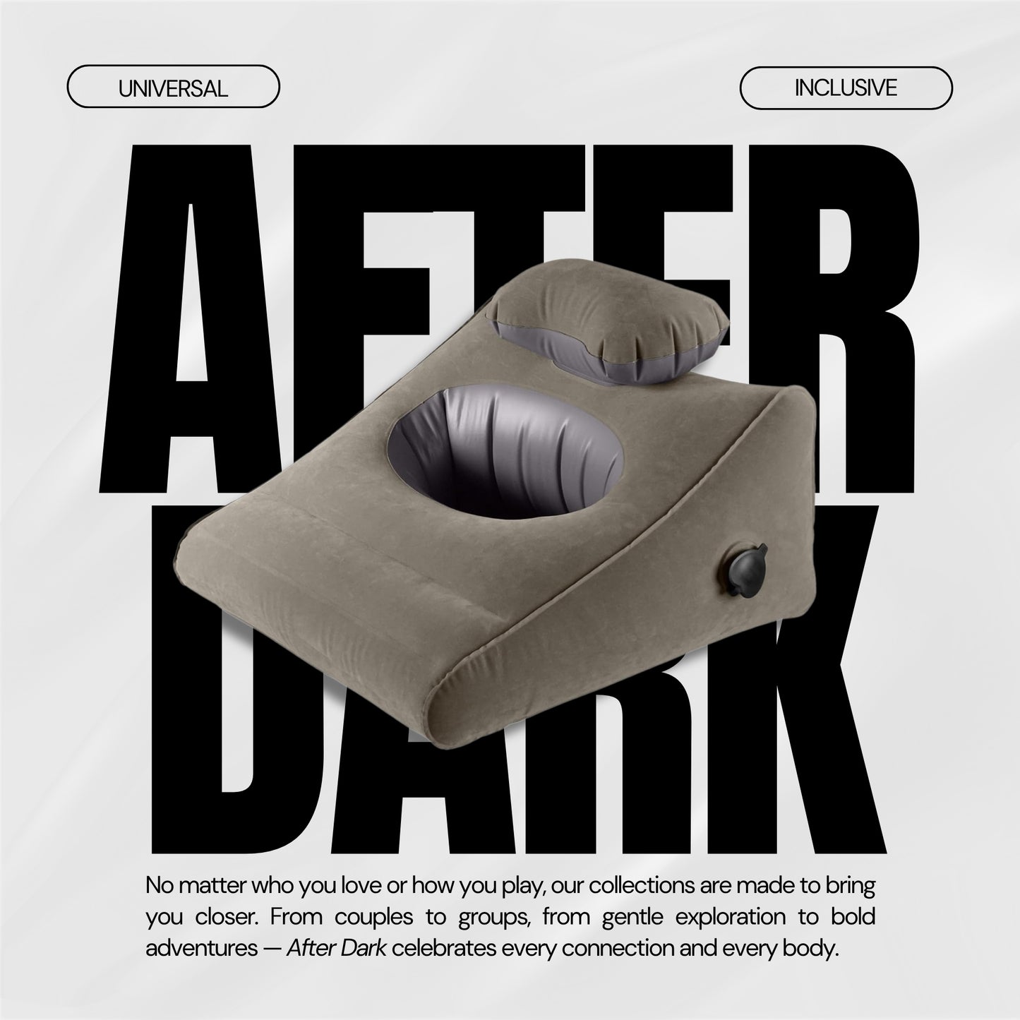 LustraWedge Inflatable Sex Positions Pillow