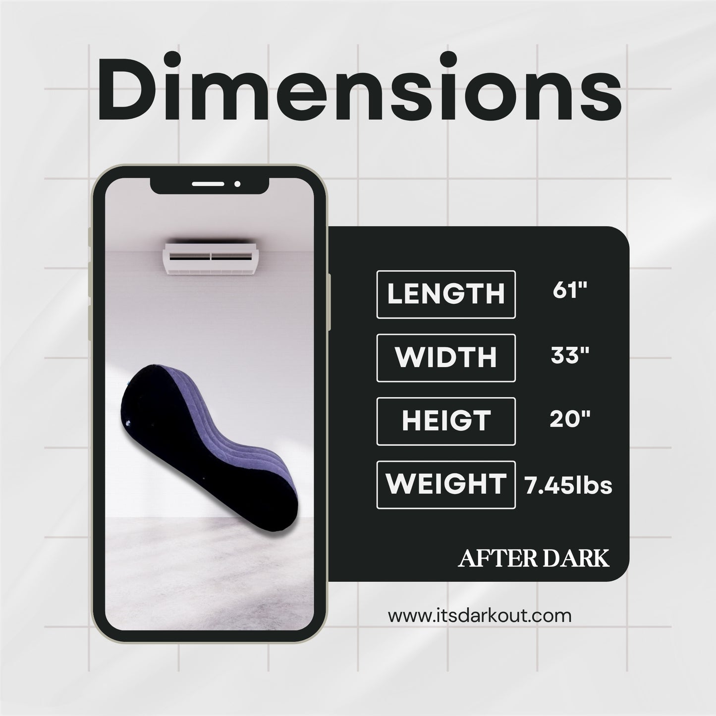 LustWave Inflatable Sex Lounger