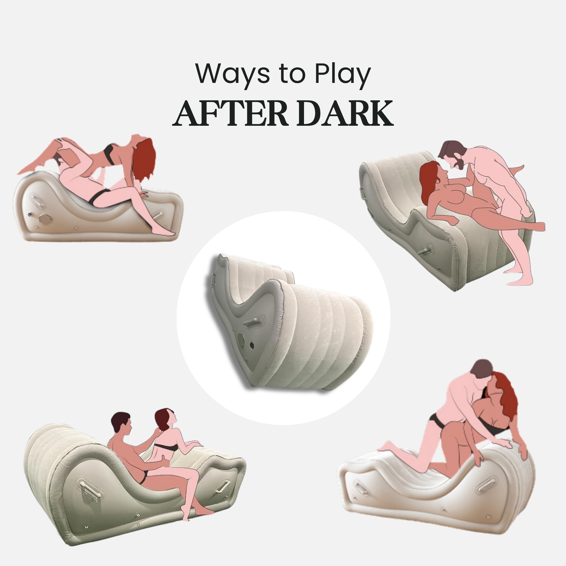 VantaLuxe Premium Inflatable Sex Sofa
