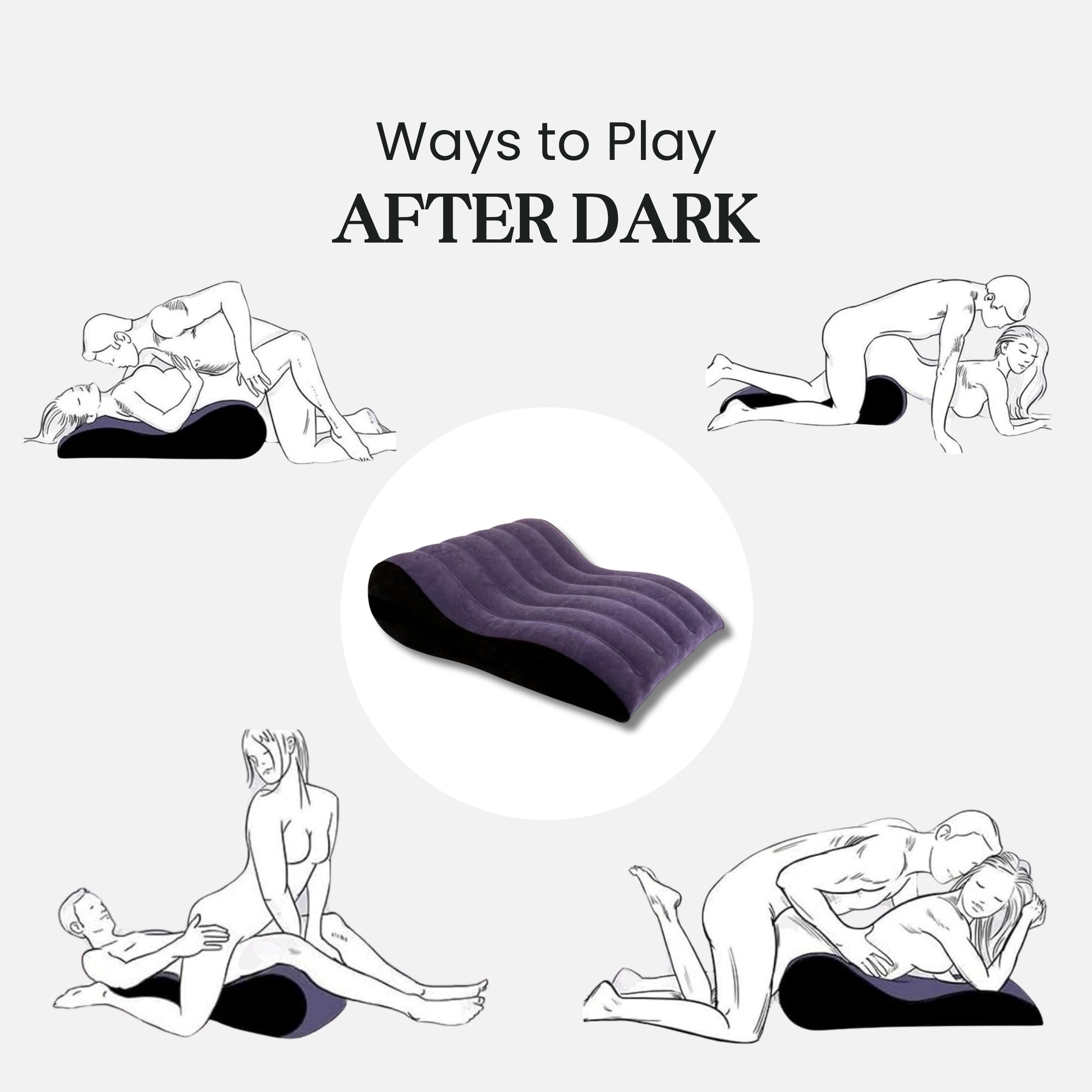 LustraCurve Inflatable Sex Cushion Lounge
