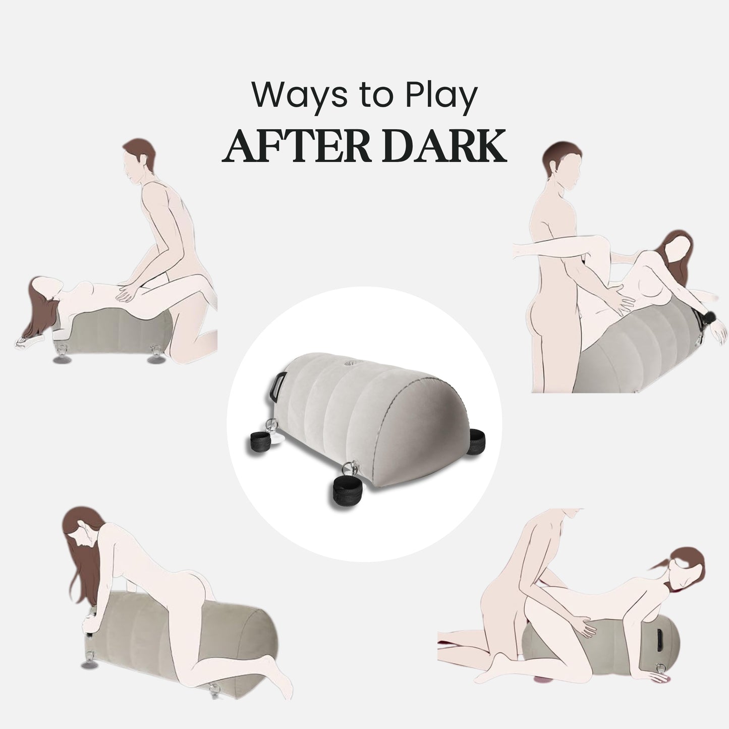 ShadowHaven Bondage Dildo Mount Sex Pillow