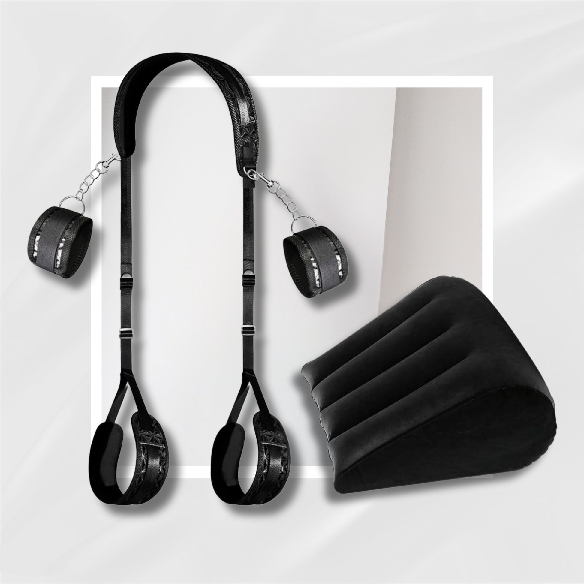NightFall BDSM Restraint & Positioning Wedge Kit