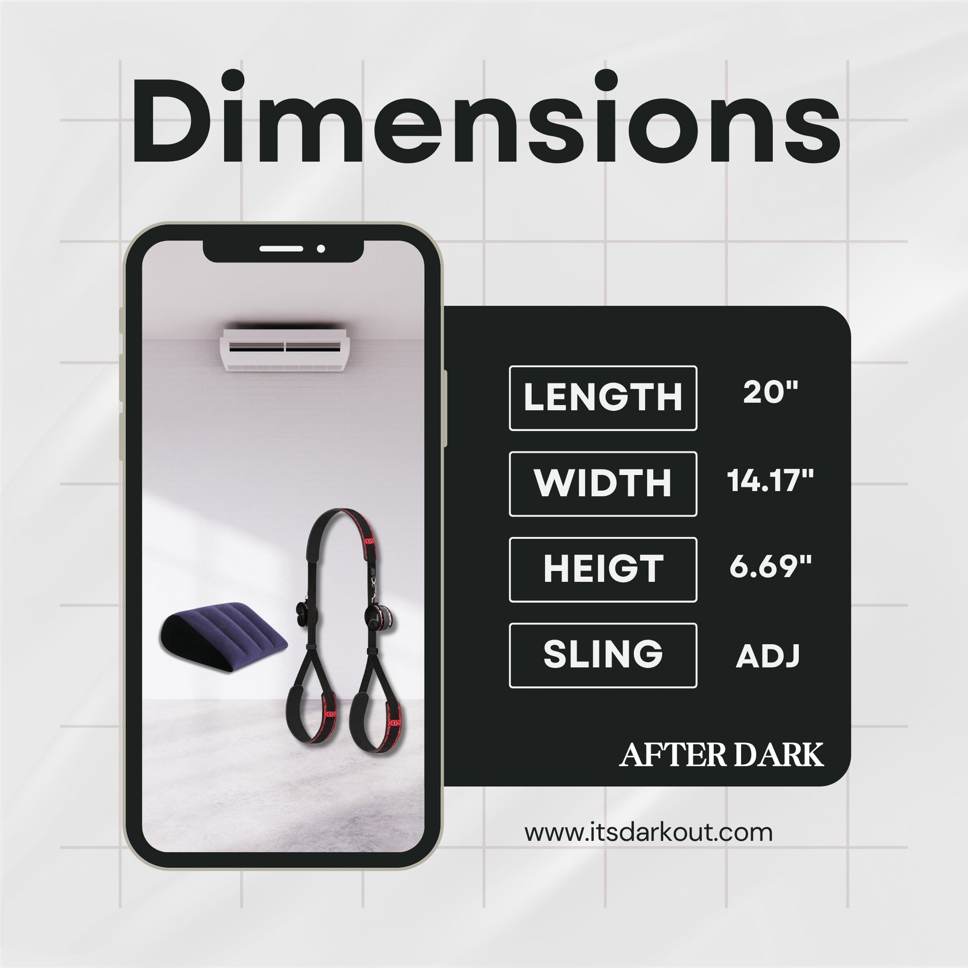 MidnightAscend BDSM Restraint & Positioning Wedge Kit