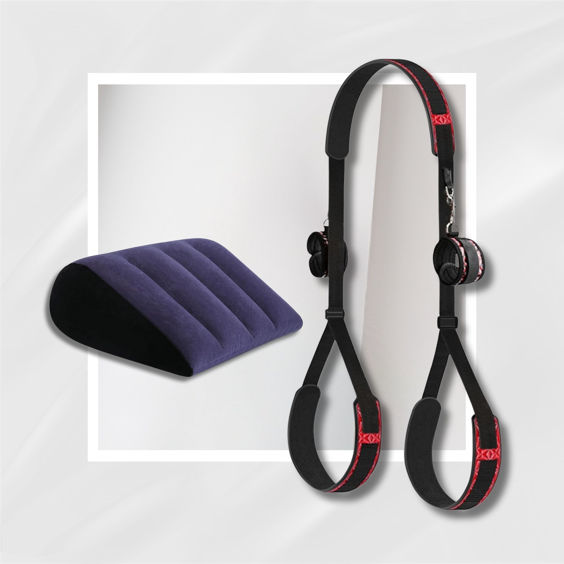 MidnightAscend BDSM Restraint & Positioning Wedge Kit