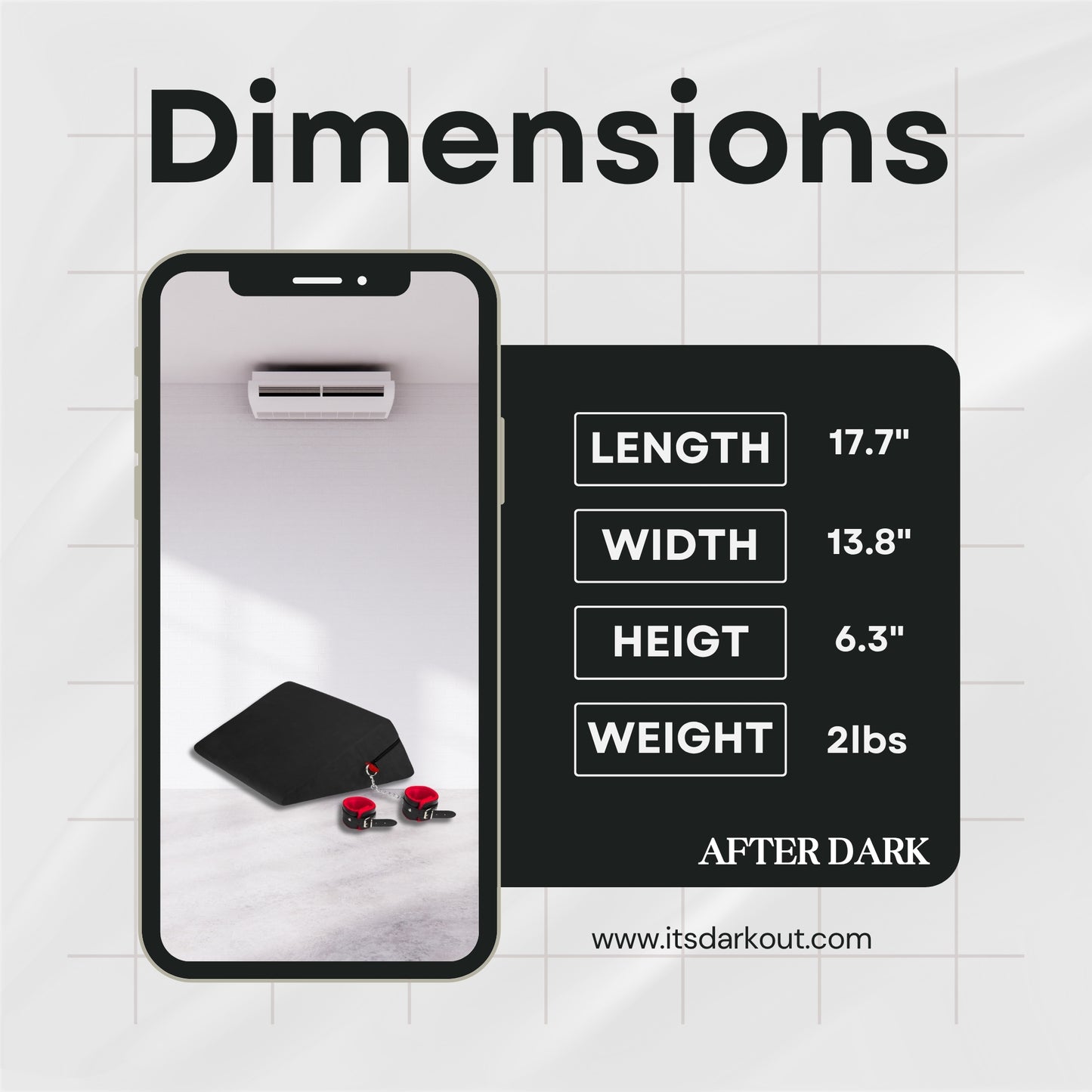 EclipseRamp Ergonomic Sex Bondage Pillow