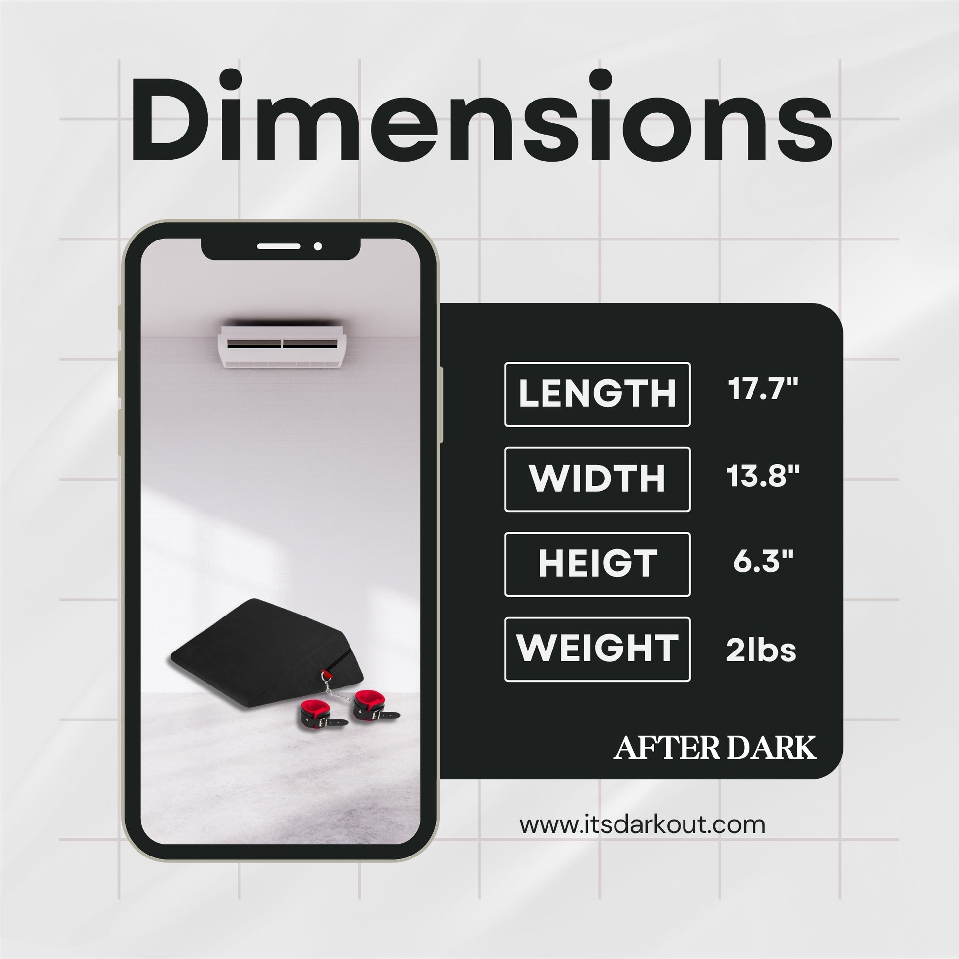 EclipseRamp Ergonomic Sex Bondage Pillow