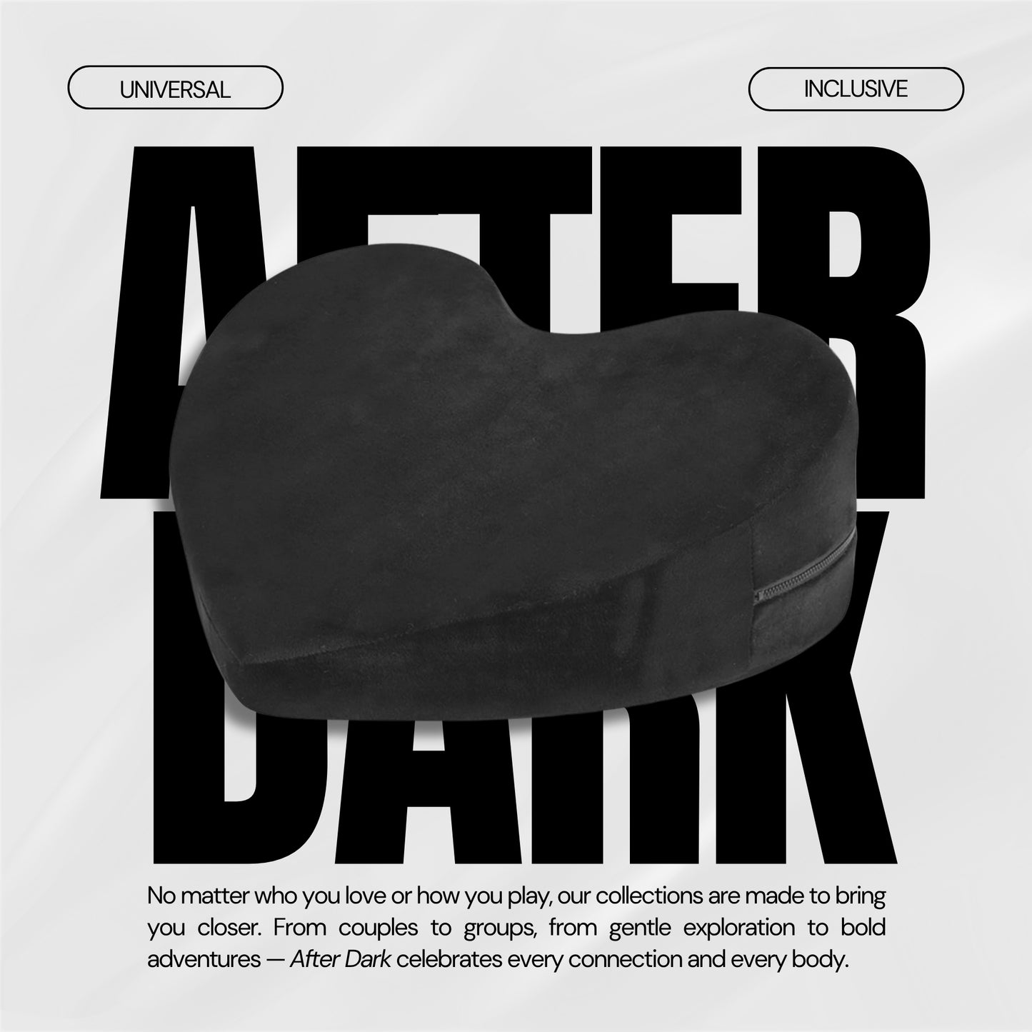 VelvetHeart Premium Foam Ramp Sex Pillow
