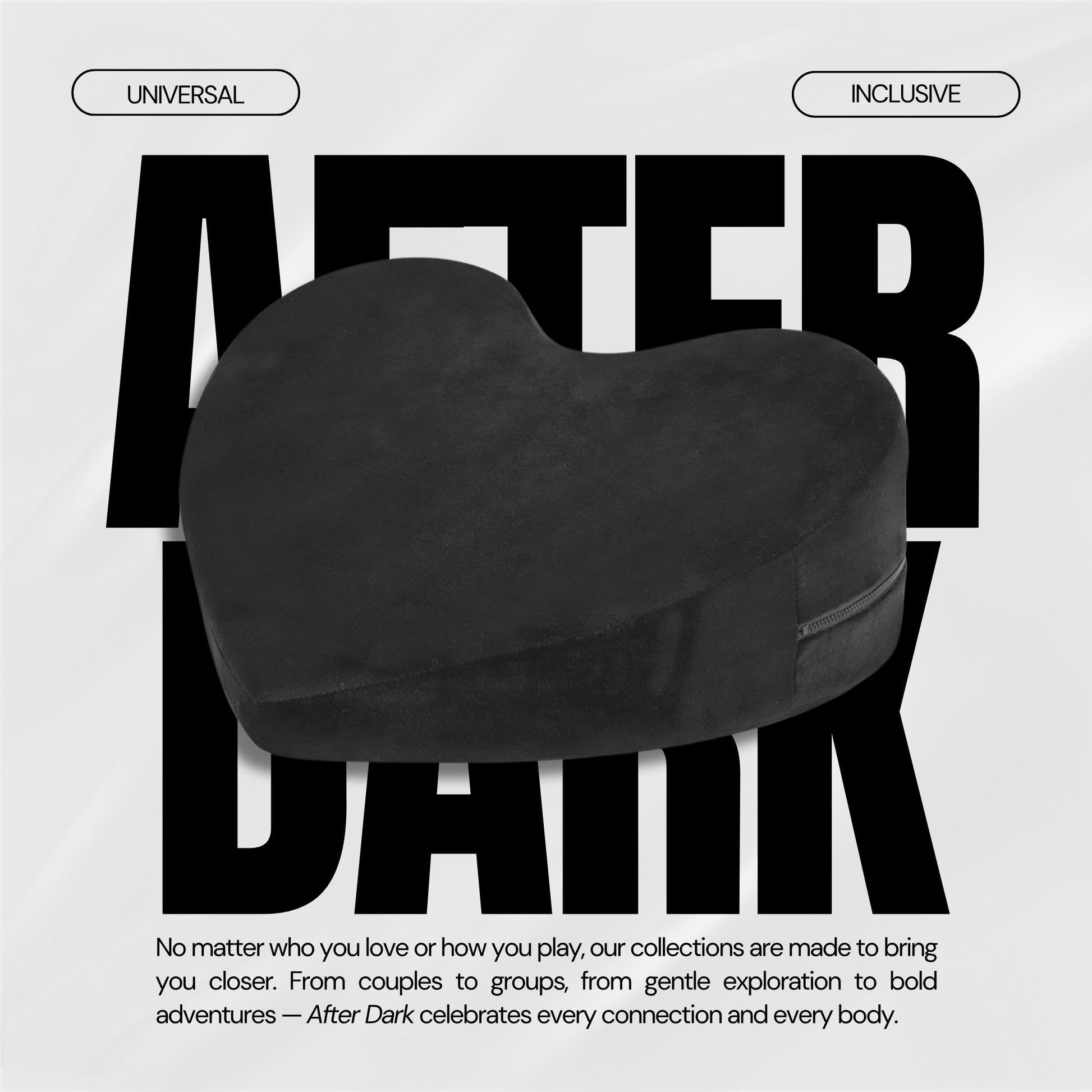 VelvetHeart Premium Foam Ramp Sex Pillow