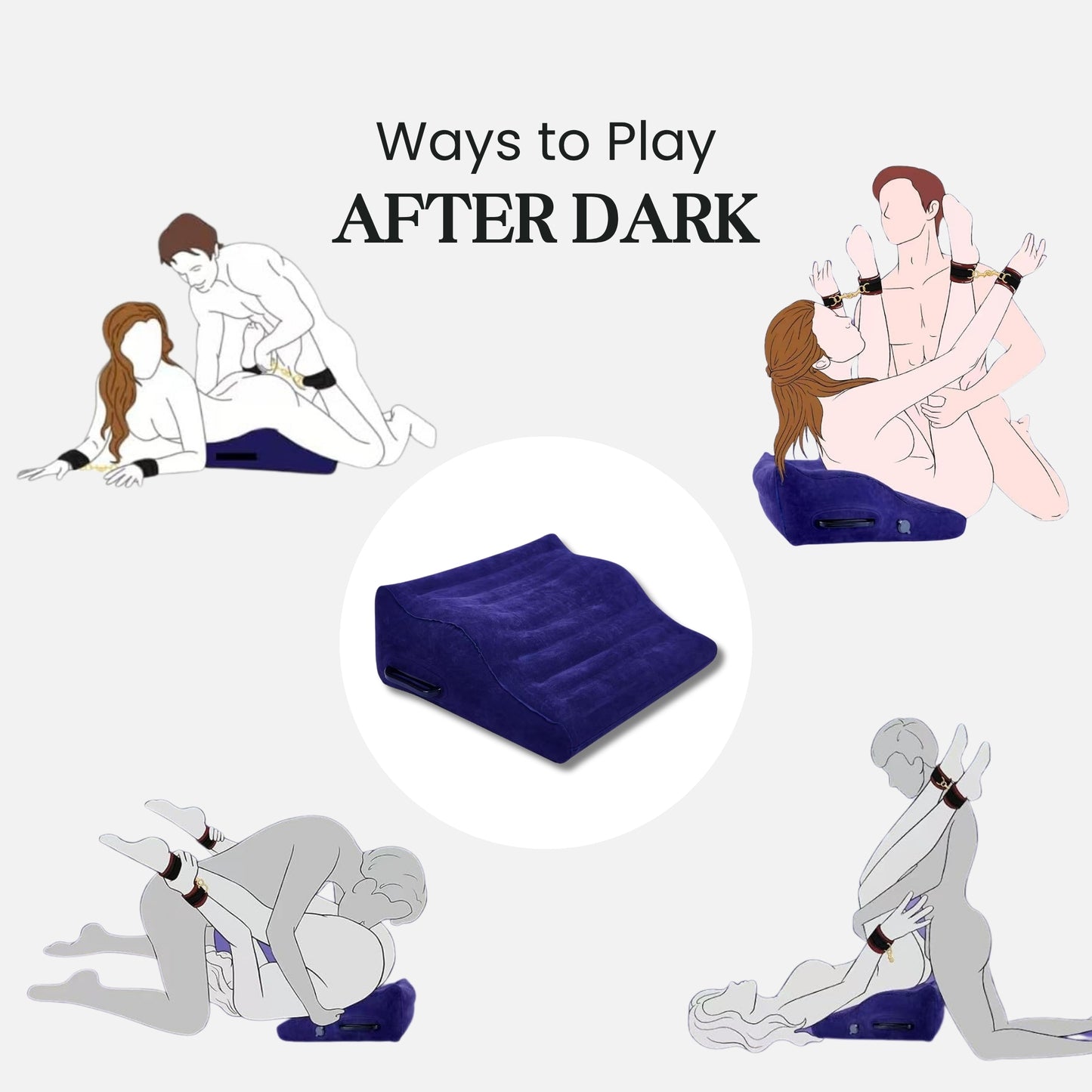ShadowCrave Inflatable Bondage Restraints Pillow