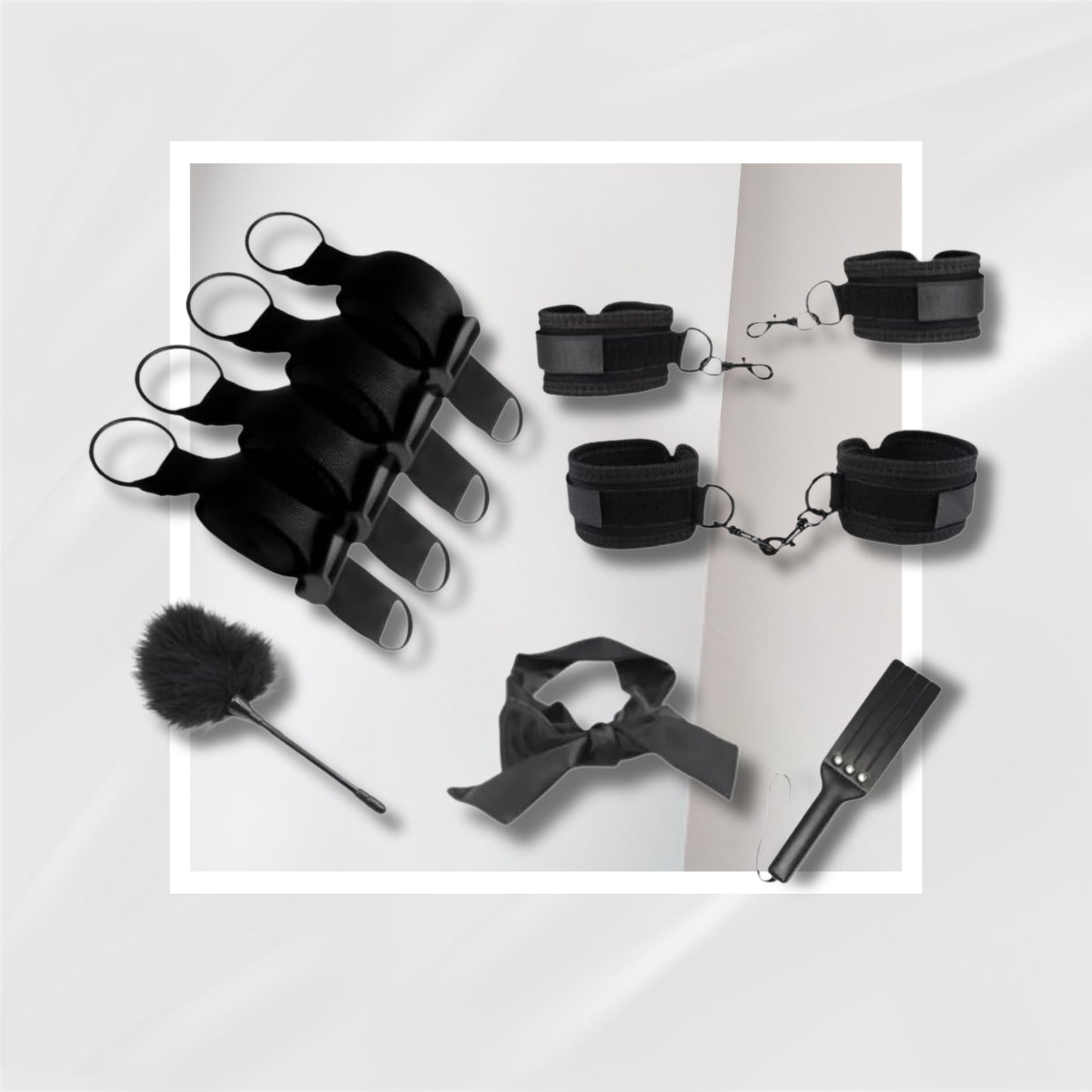 ObsidianBind Deluxe Bed Restraints Set