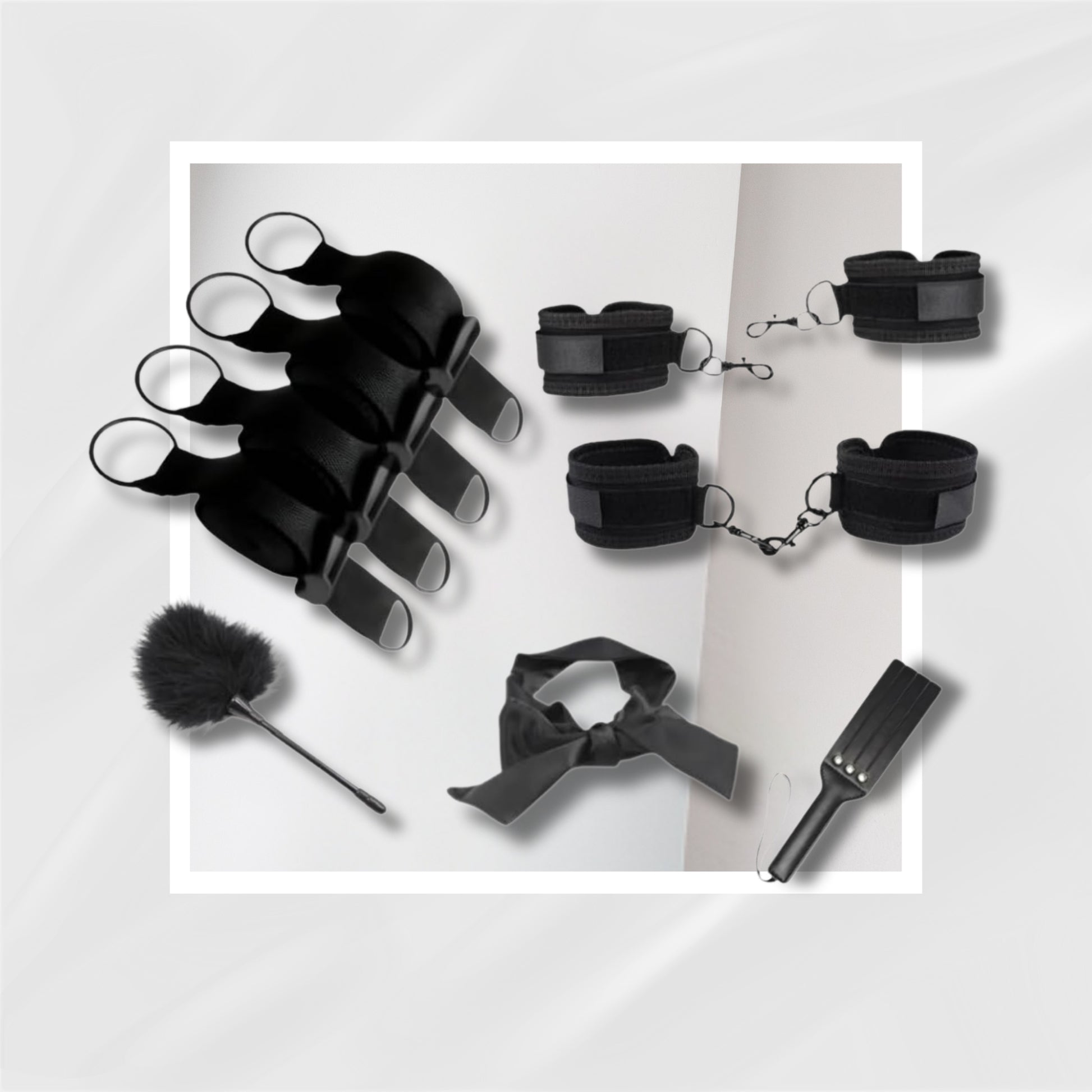 ObsidianBind Deluxe Bed Restraints Set
