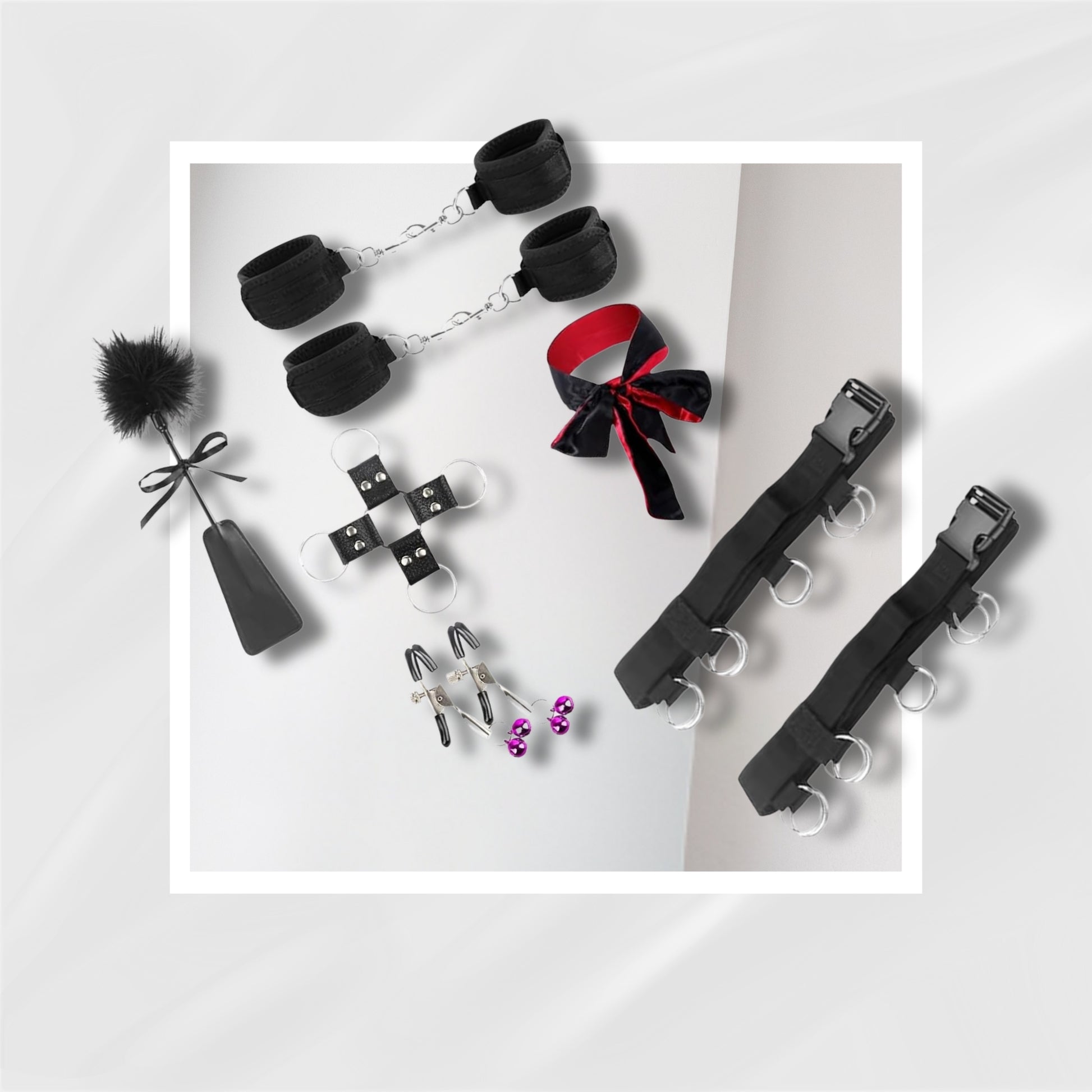 NightBind 11-Piece Deluxe Bed Restraint Kit