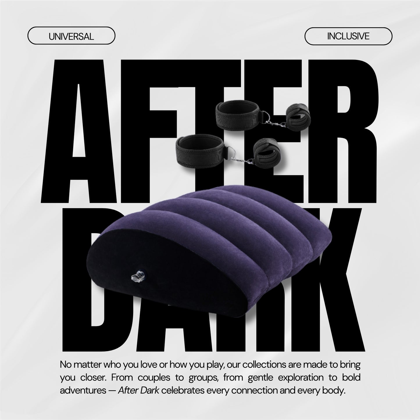 ShadowArc Bondage Restraints Pillow