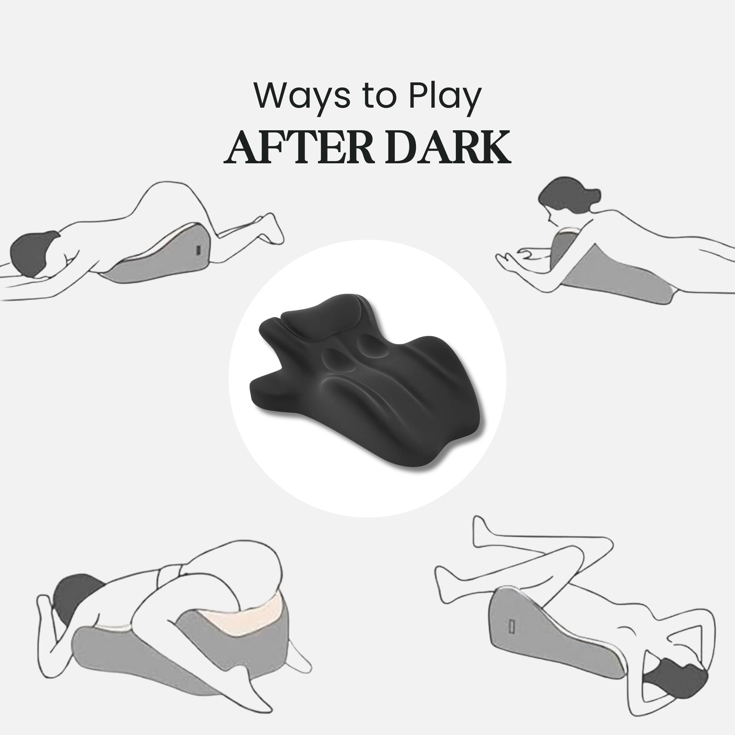 ObsidianCurve Memory Foam Sex Pillow