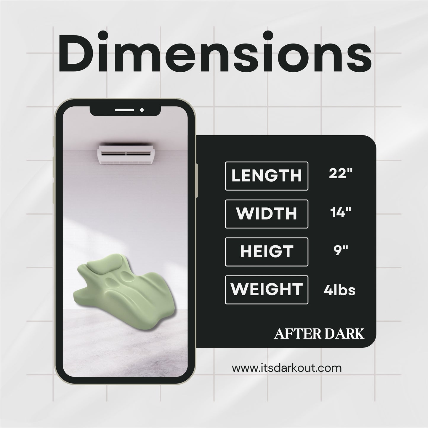 MistCurve Memory Foam Sex Pillow