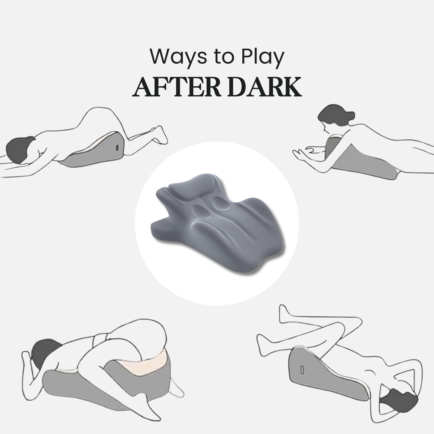 ShadowCurve Memory Foam Sex Pillow