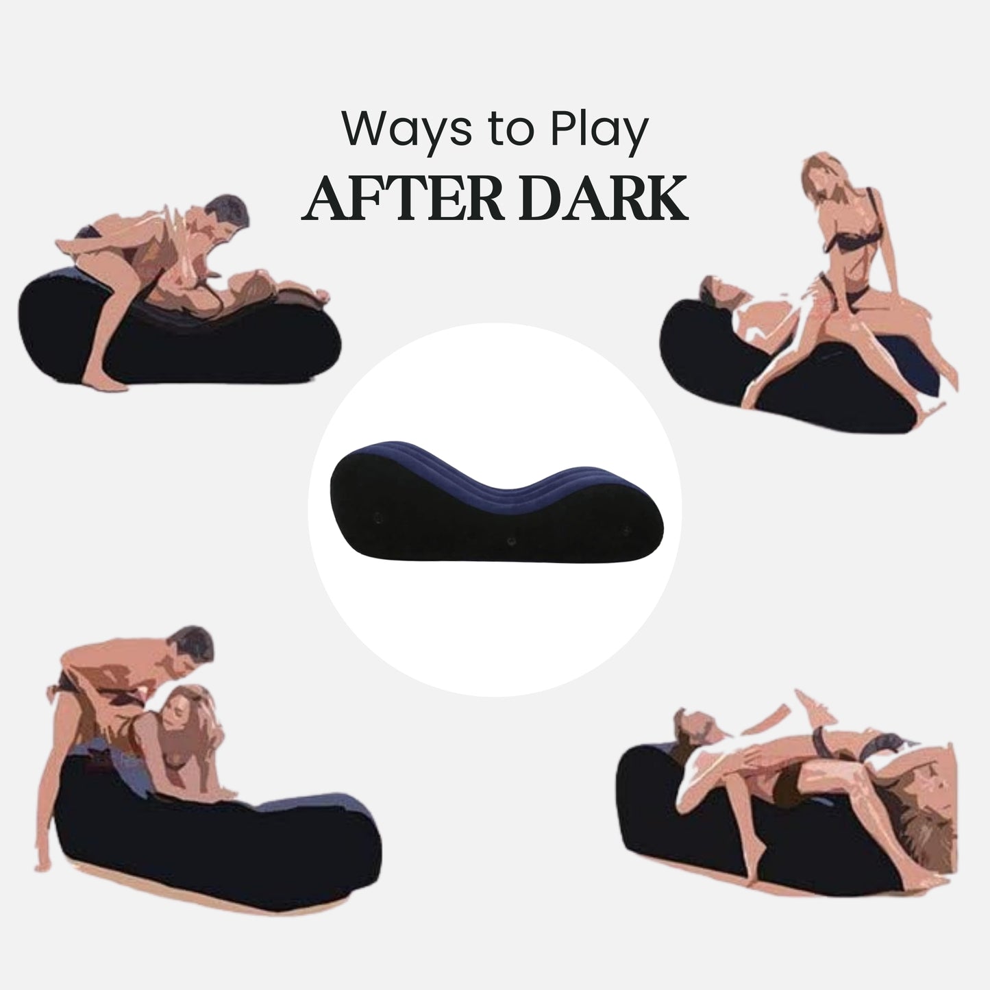 MidnightArc Inflatable Sex Sofa