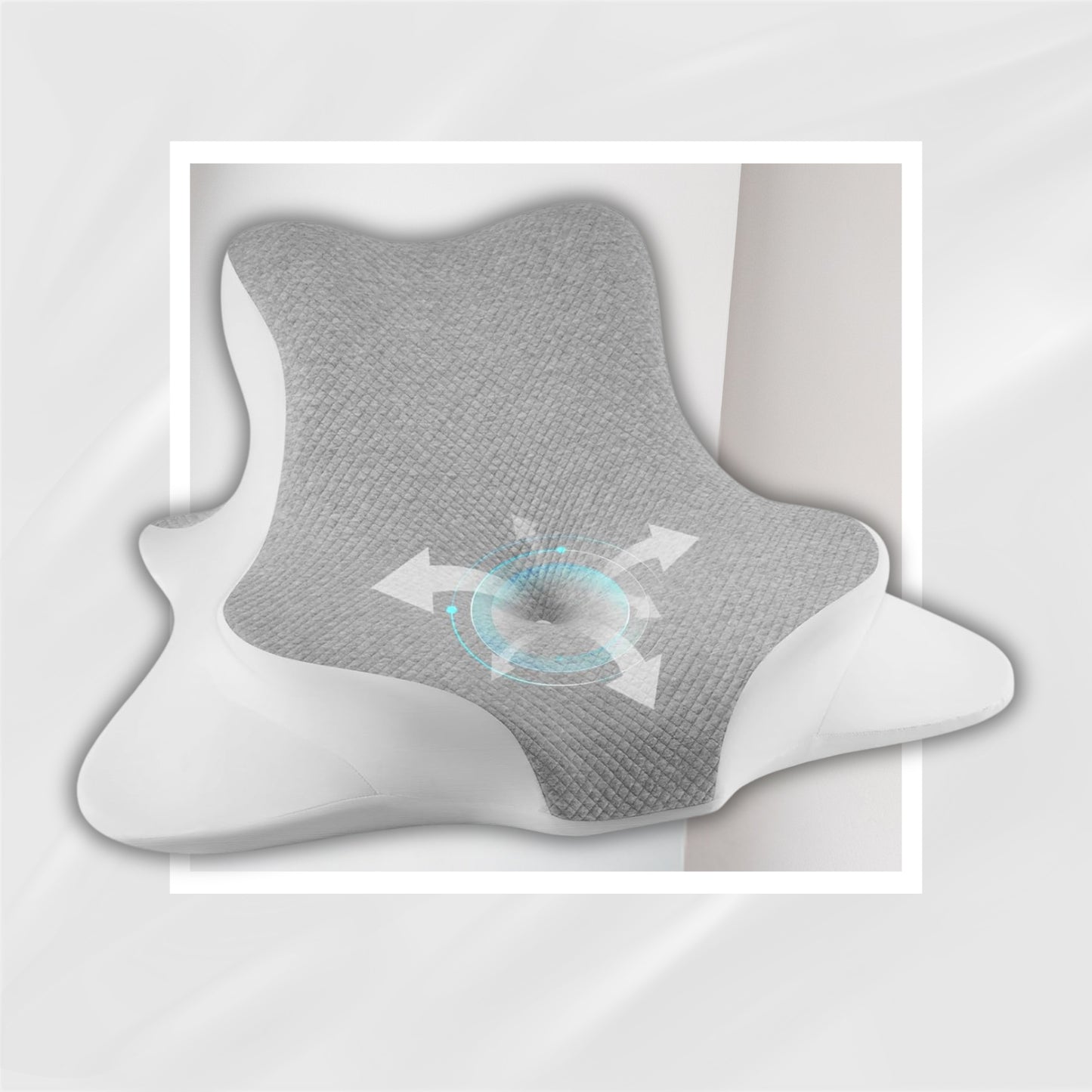 SilkLift Sex Position Memory Foam Wedge Pillow