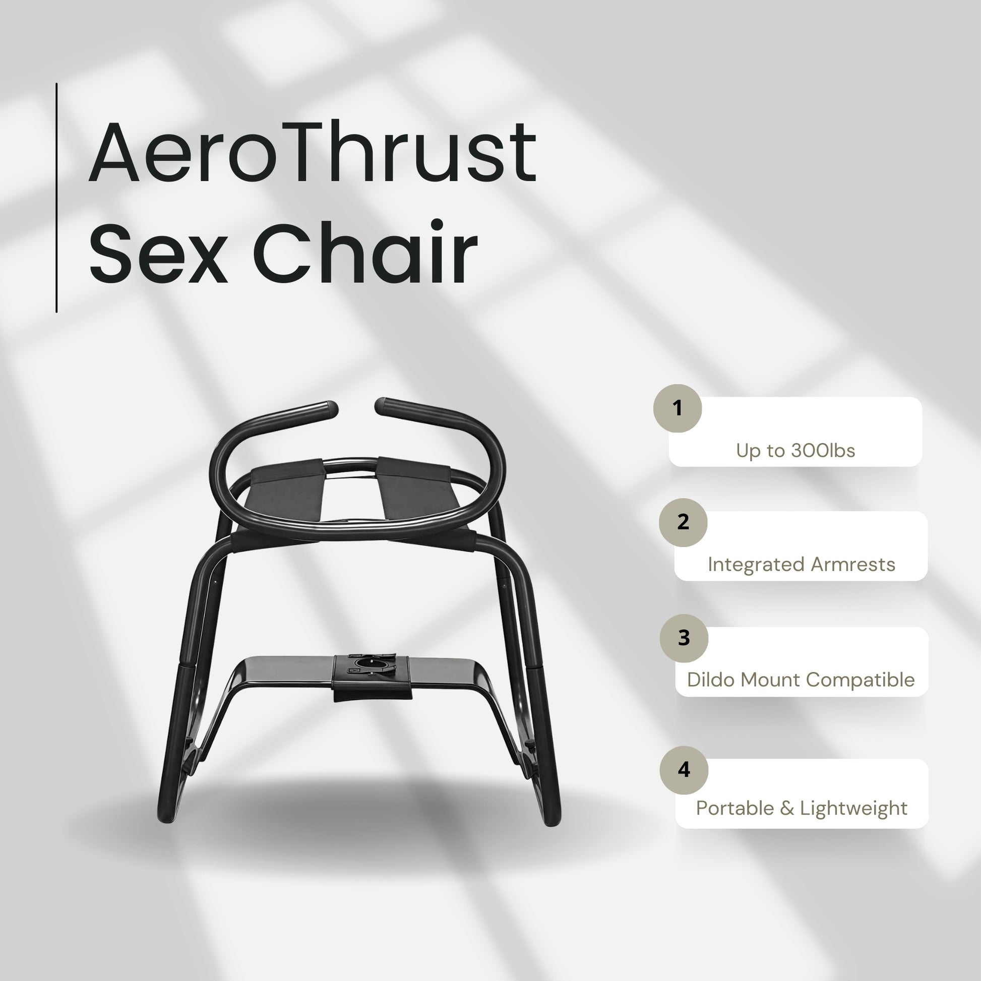 AeroThrust Toy Mount Sex Positions Chair