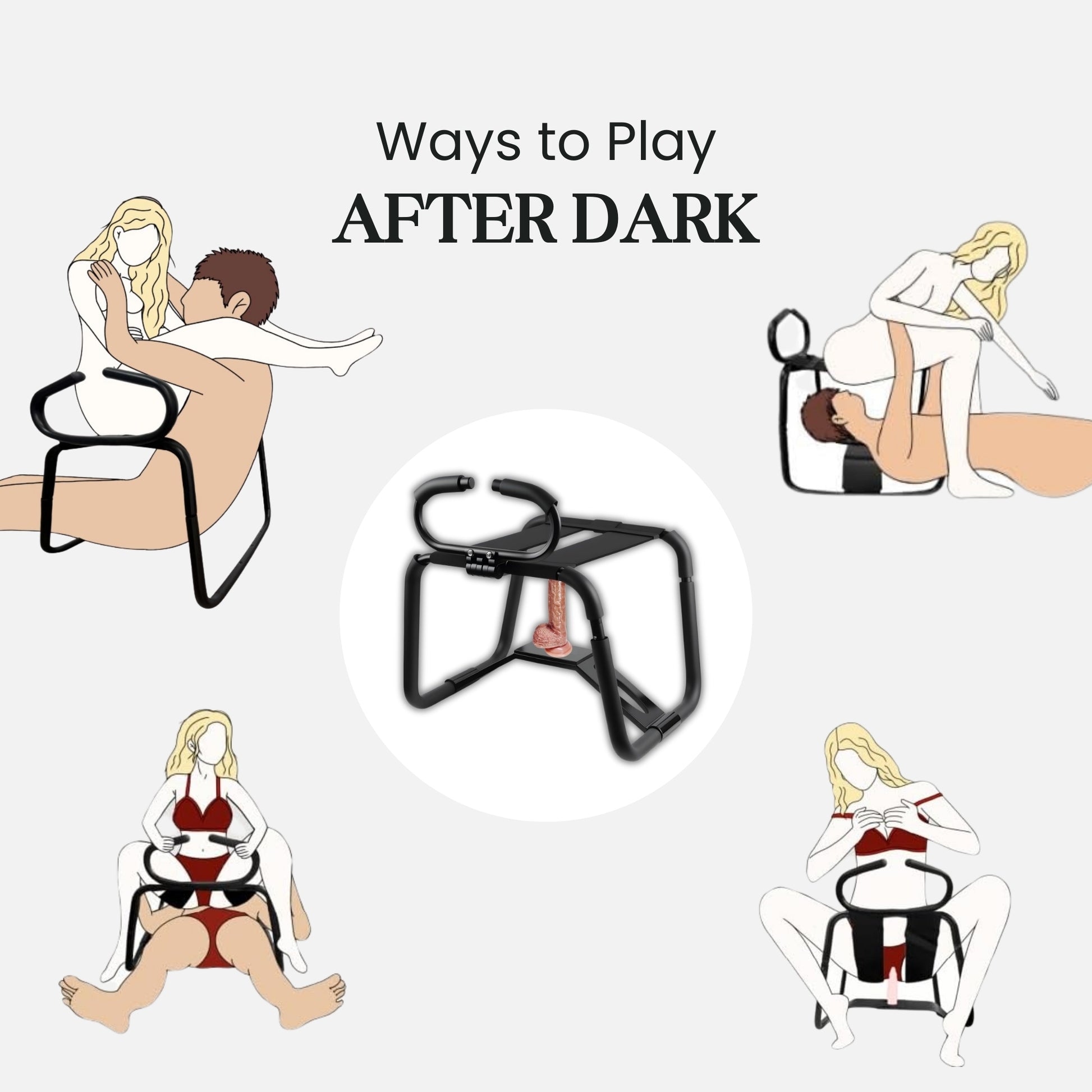 GravityFlex Adjustable Weightless Sex Position Chair