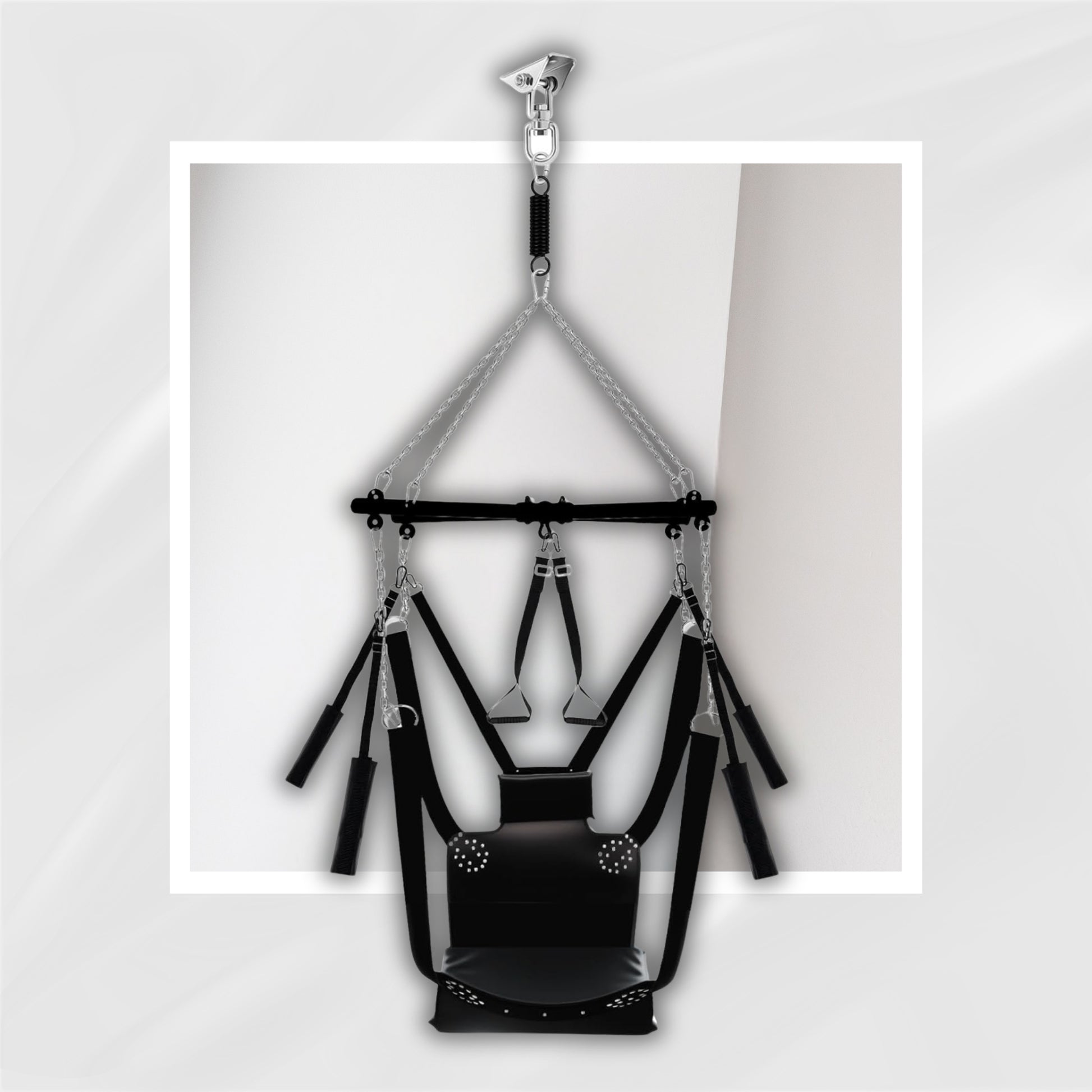 VelvetOrbit 360° Heavy-Duty Premium Sex Swing