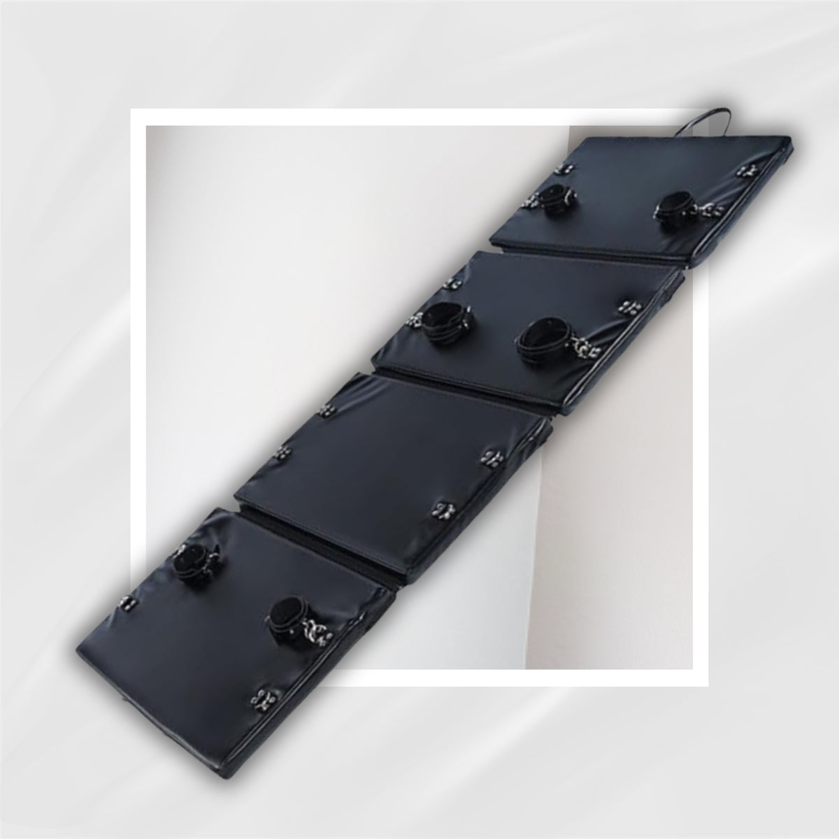 BoundCore BDSM Restraint Mat with Cuffs & Straps