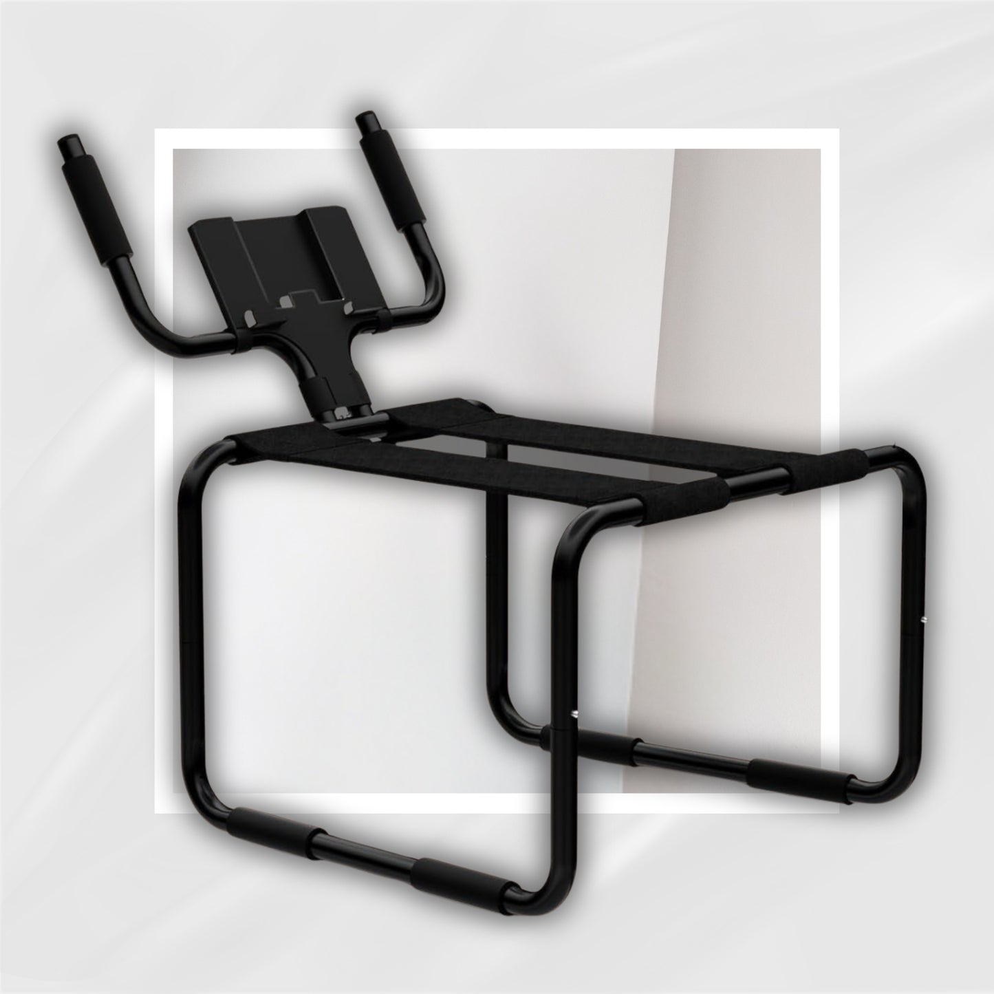 FlexForge Adjustable Sex Chair with Phone Holder