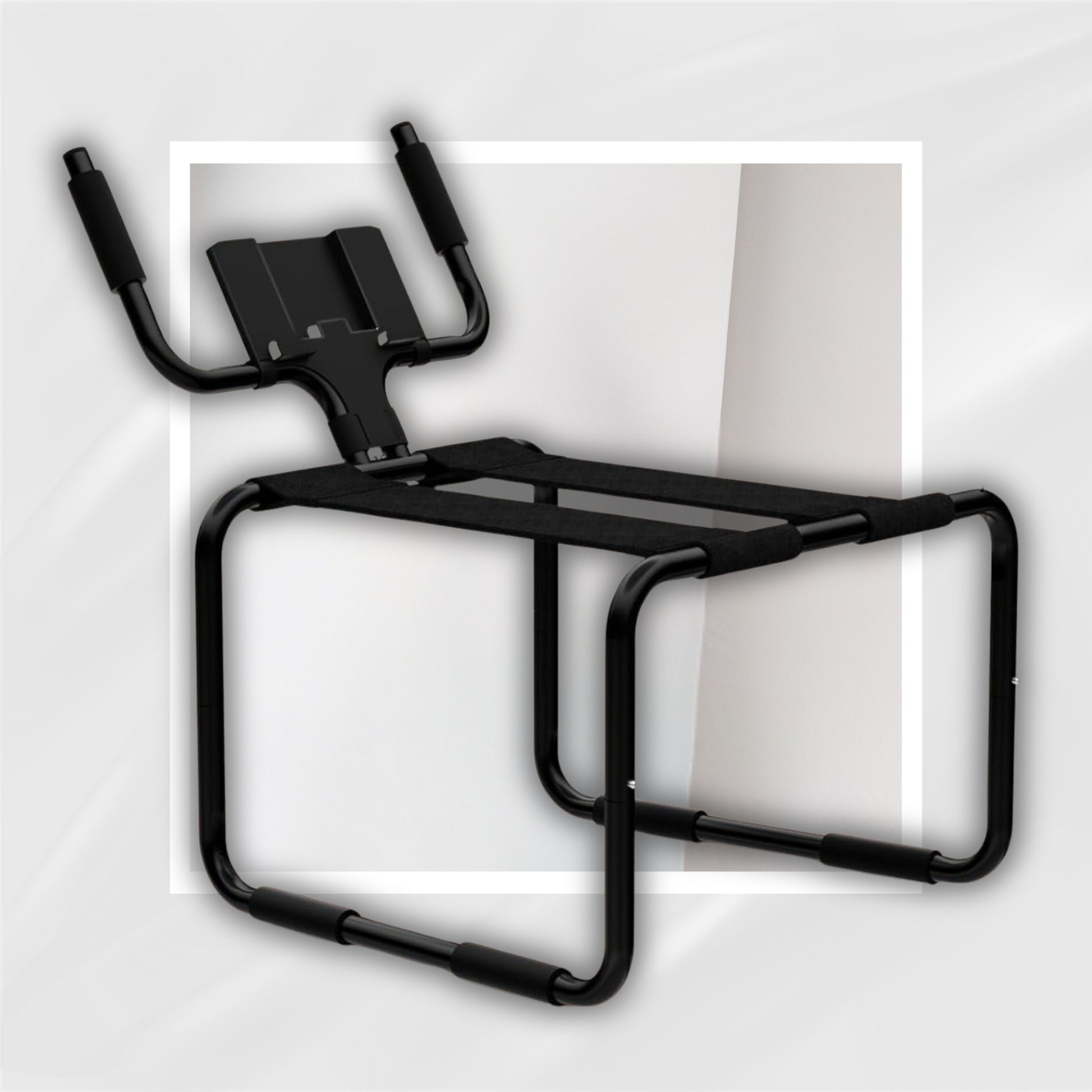 FlexForge Adjustable Sex Chair with Phone Holder