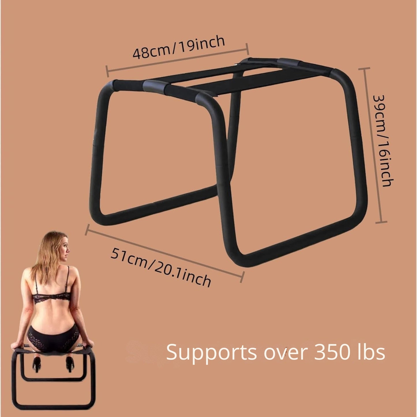 VeloraMotion Adjustable Sex Bench Chair