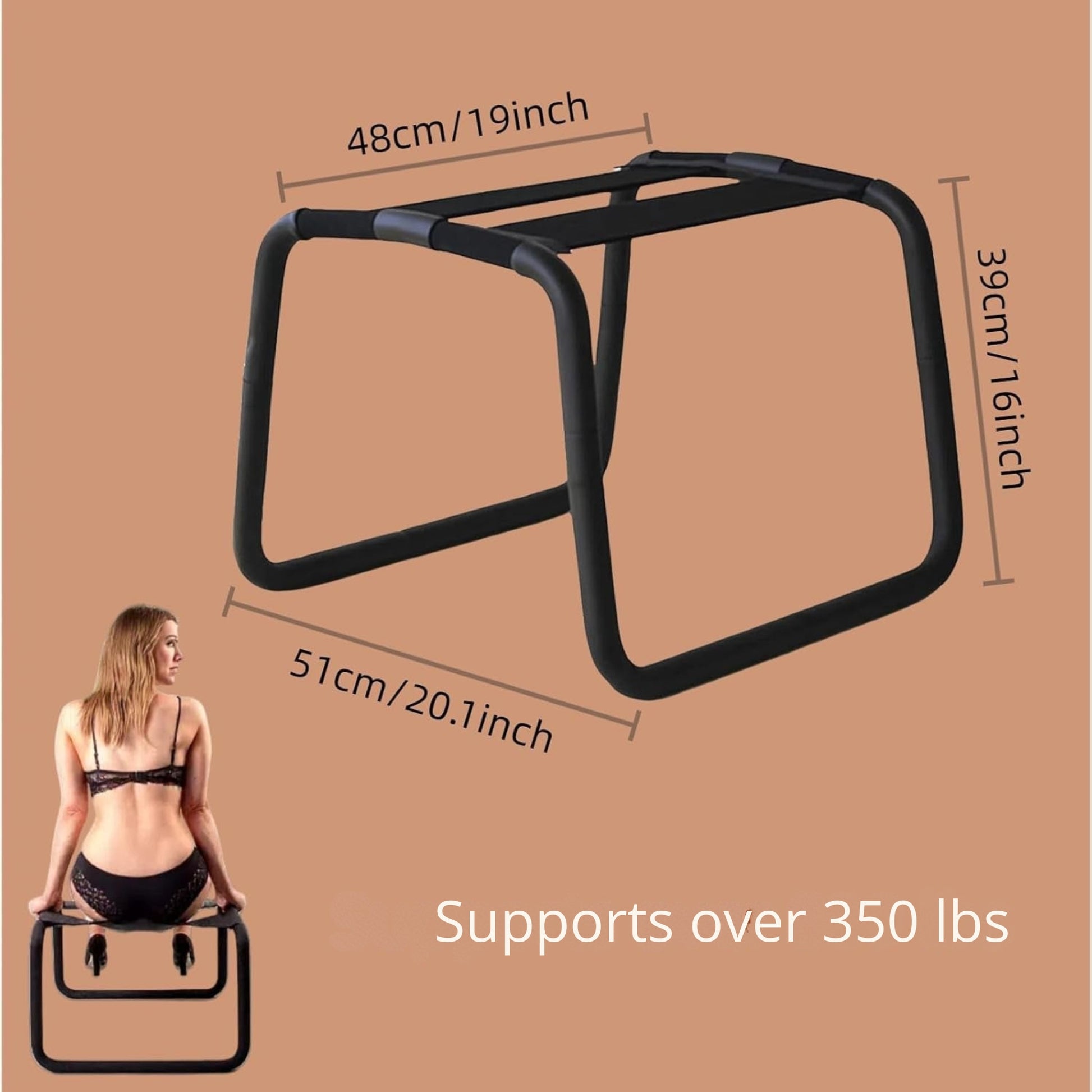 VeloraMotion Adjustable Sex Bench Chair