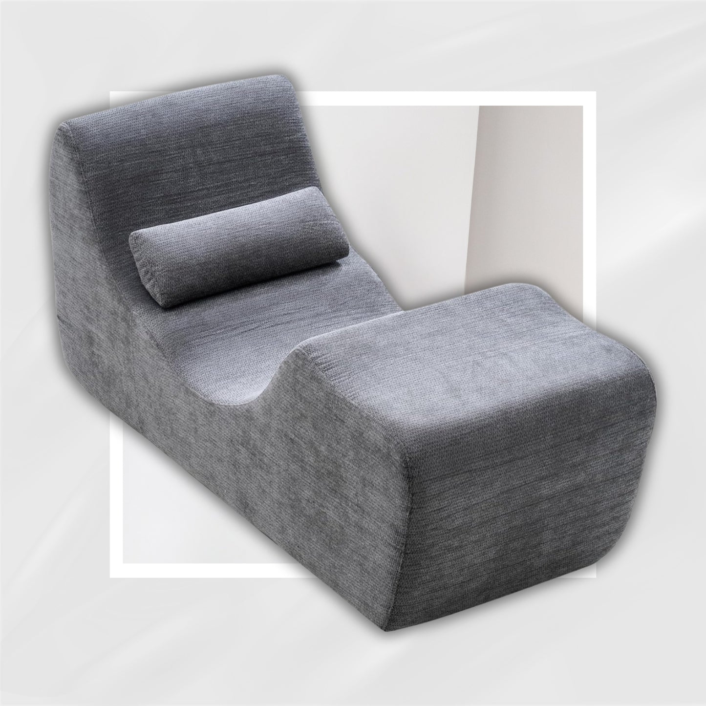 AshCurve Ergonomic Sex Position Chaise Lounge