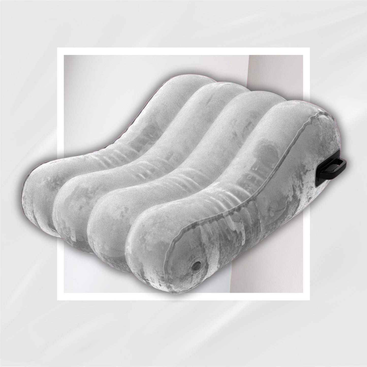 TitanLuxe XL Inflatable BDSM Sex Chair with Pump & Grip Handles
