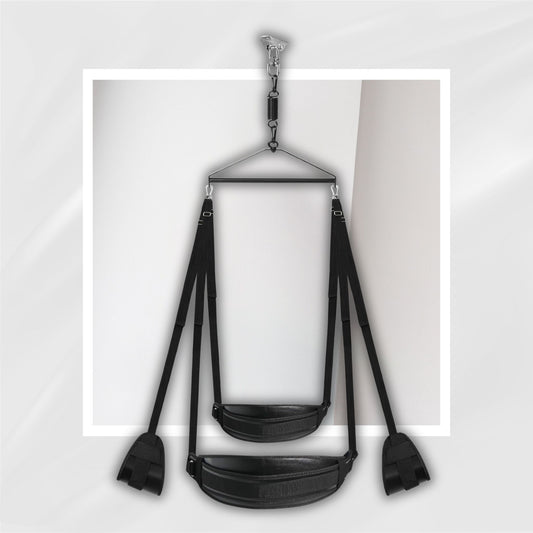 AeroSpiral 360° Rotating BDSM Sex Swing