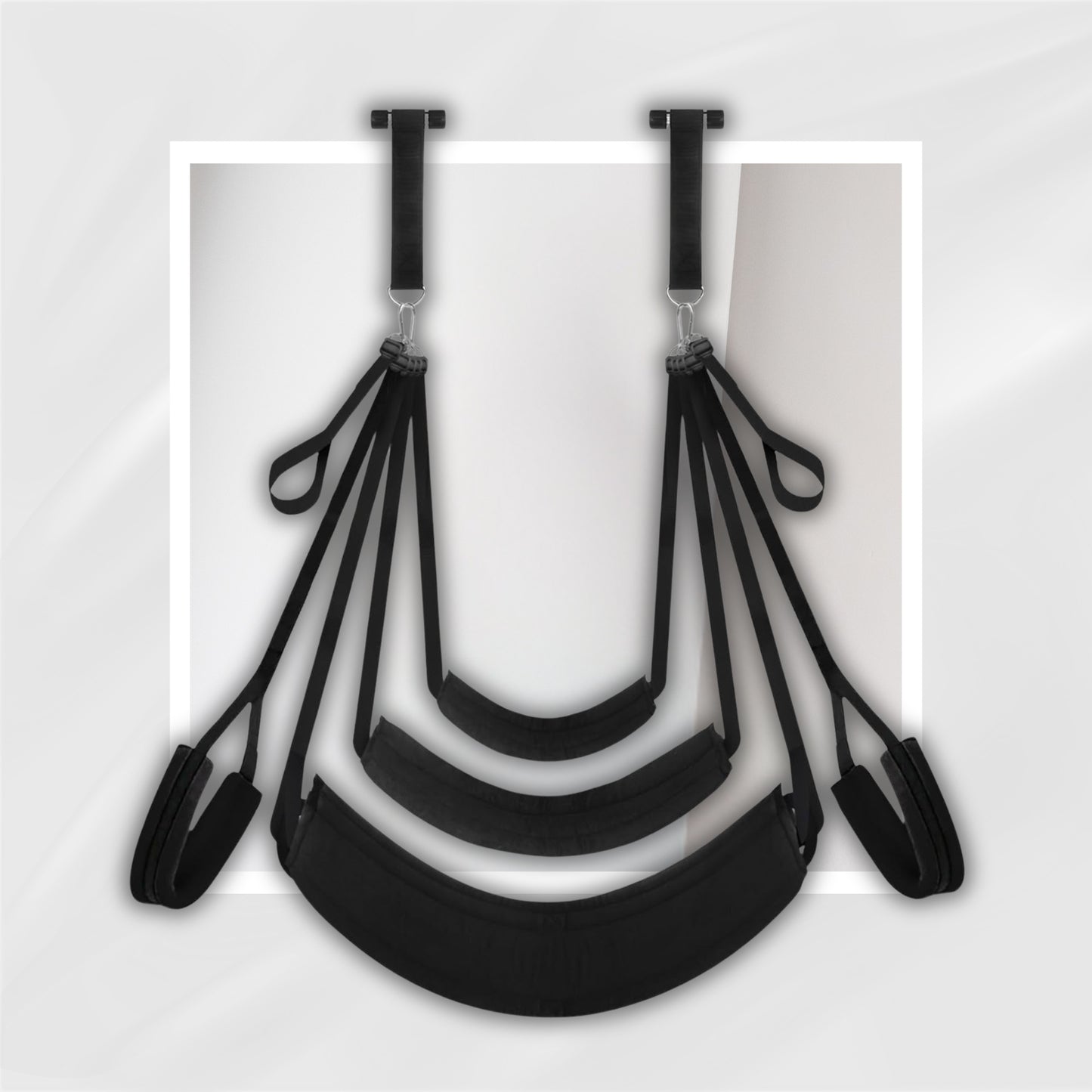 AxionEdge Door Sex Swing with Wide Cushion Seat