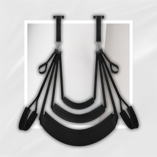 AxionEdge Door Sex Swing with Wide Cushion Seat