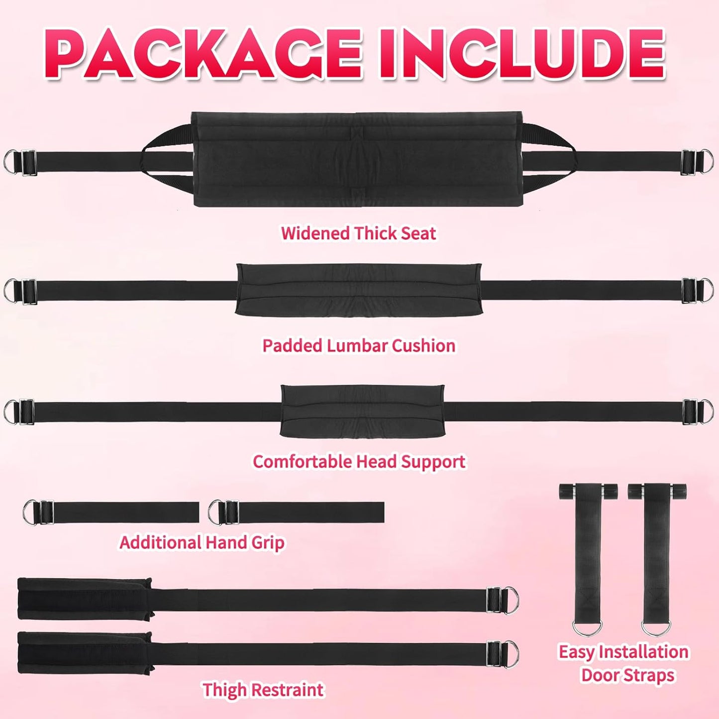 AxionPro Heavy Duty BDSM Sex Swing for Couples