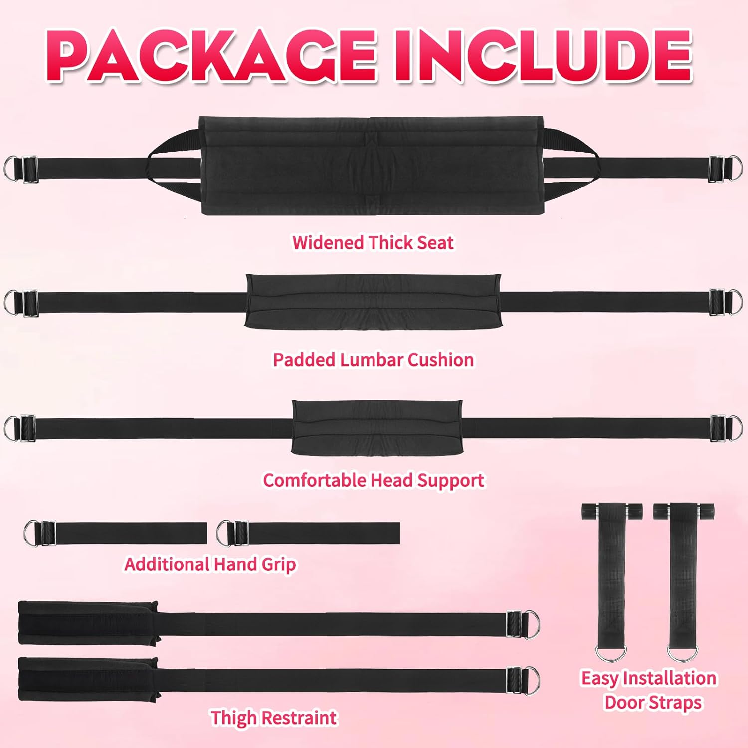 AxionPro Heavy Duty BDSM Sex Swing for Couples