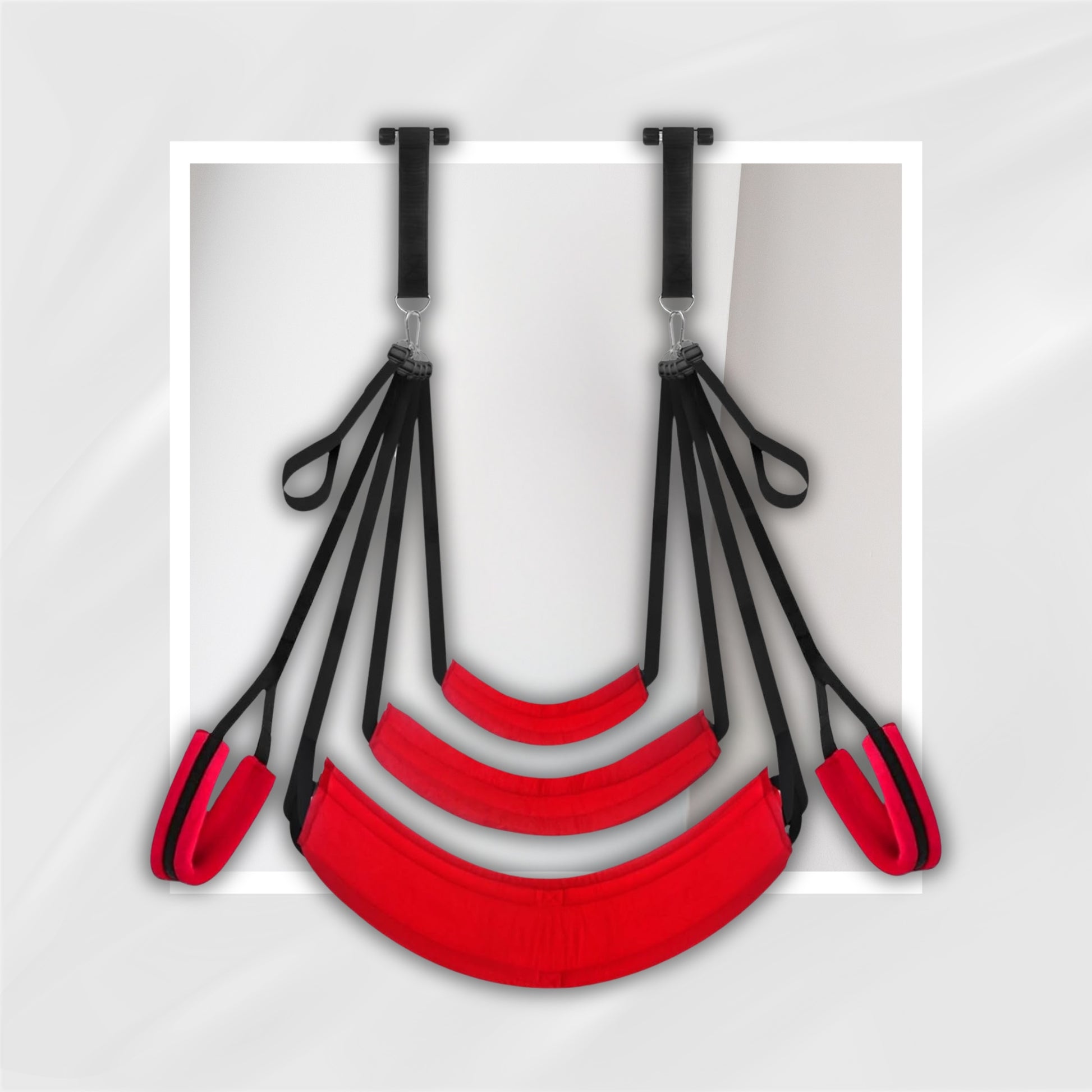 AxionComfort Pro Adjustable Door Sex Swing with Wide Seat