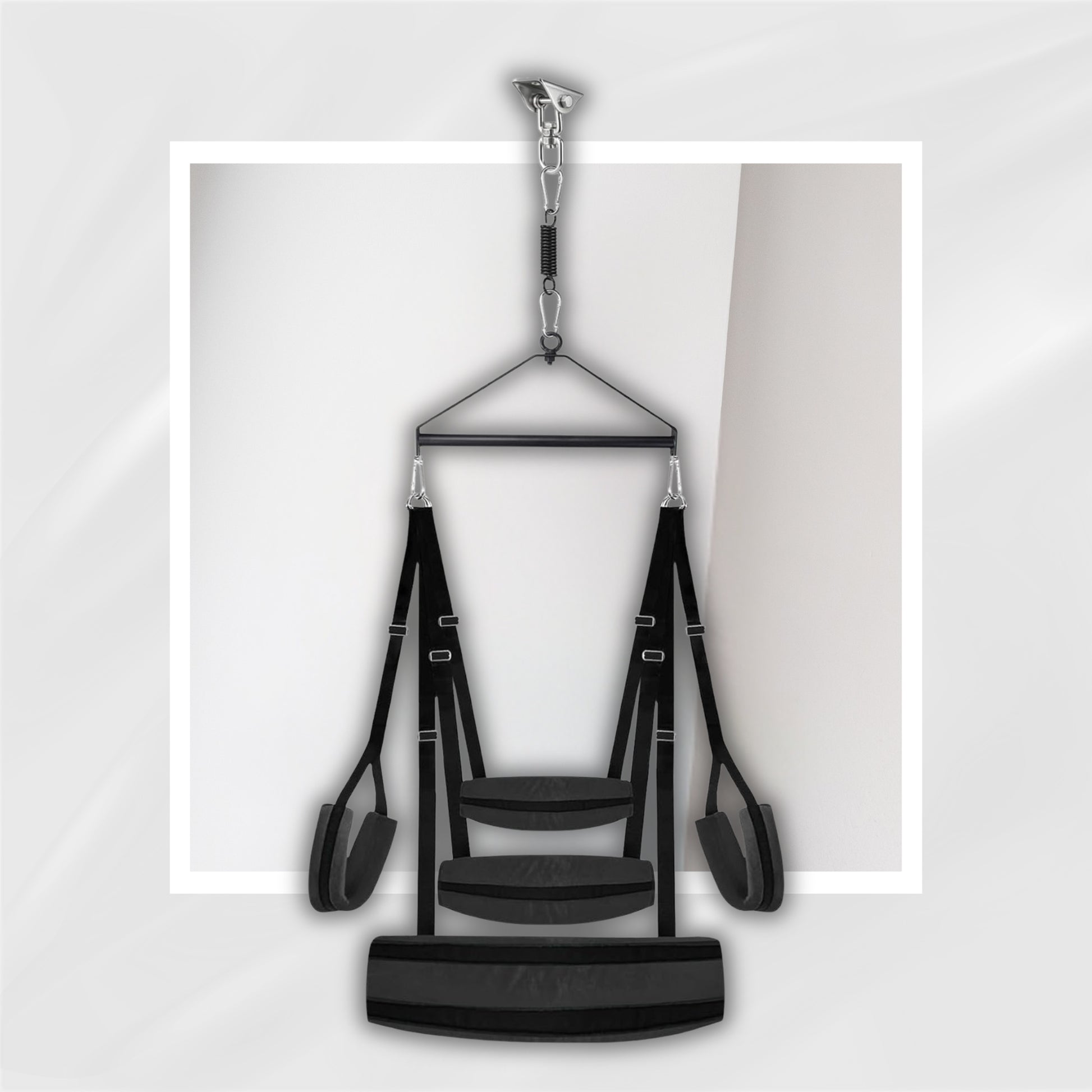 AeroThrone 360° Rotating Sex Swing System with Padded Cushions