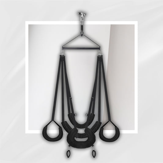 OrbitCush 360° Rotating Sex Swing System | Cushioned Support