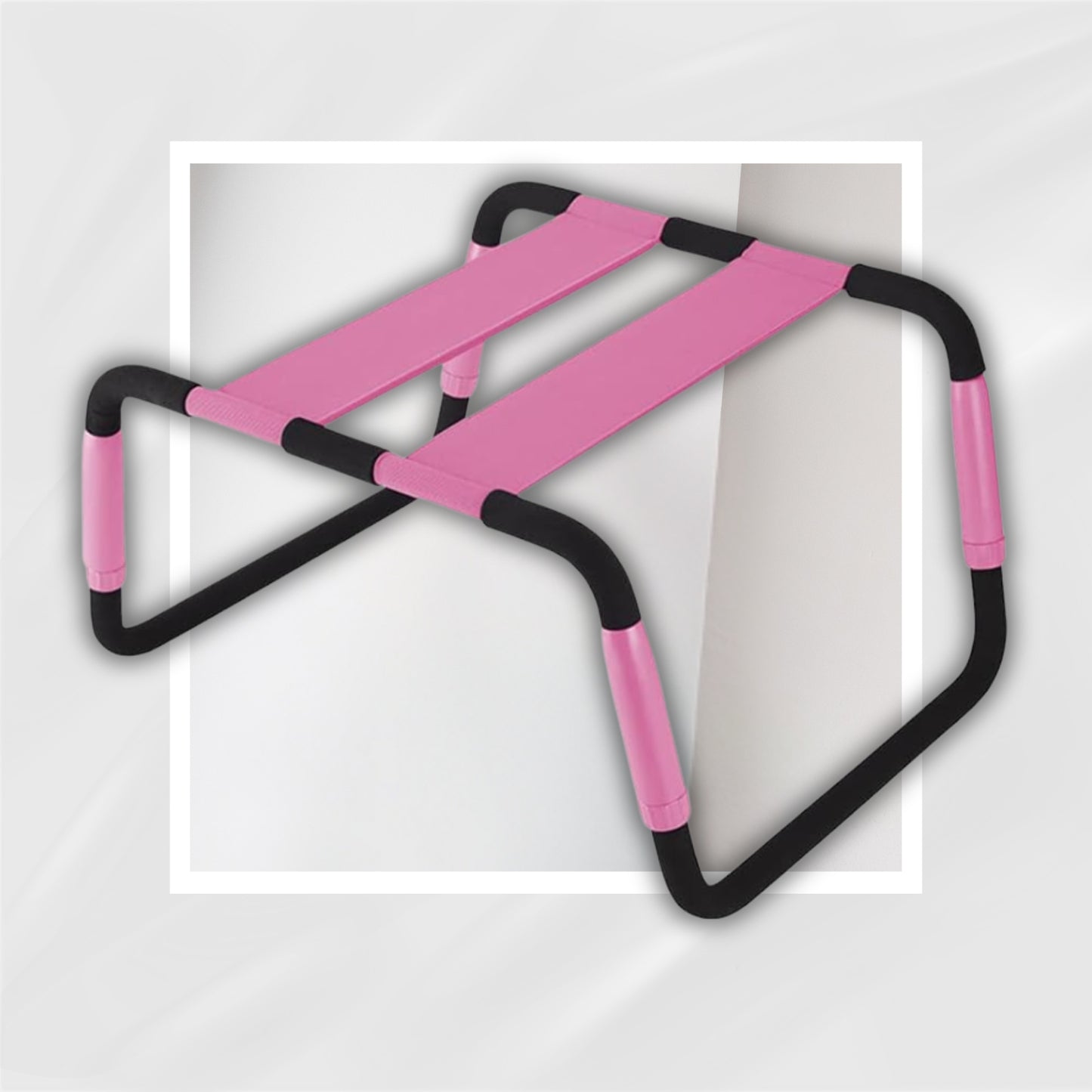 BlushPulse Adjustable Pink Motion Sex Chair